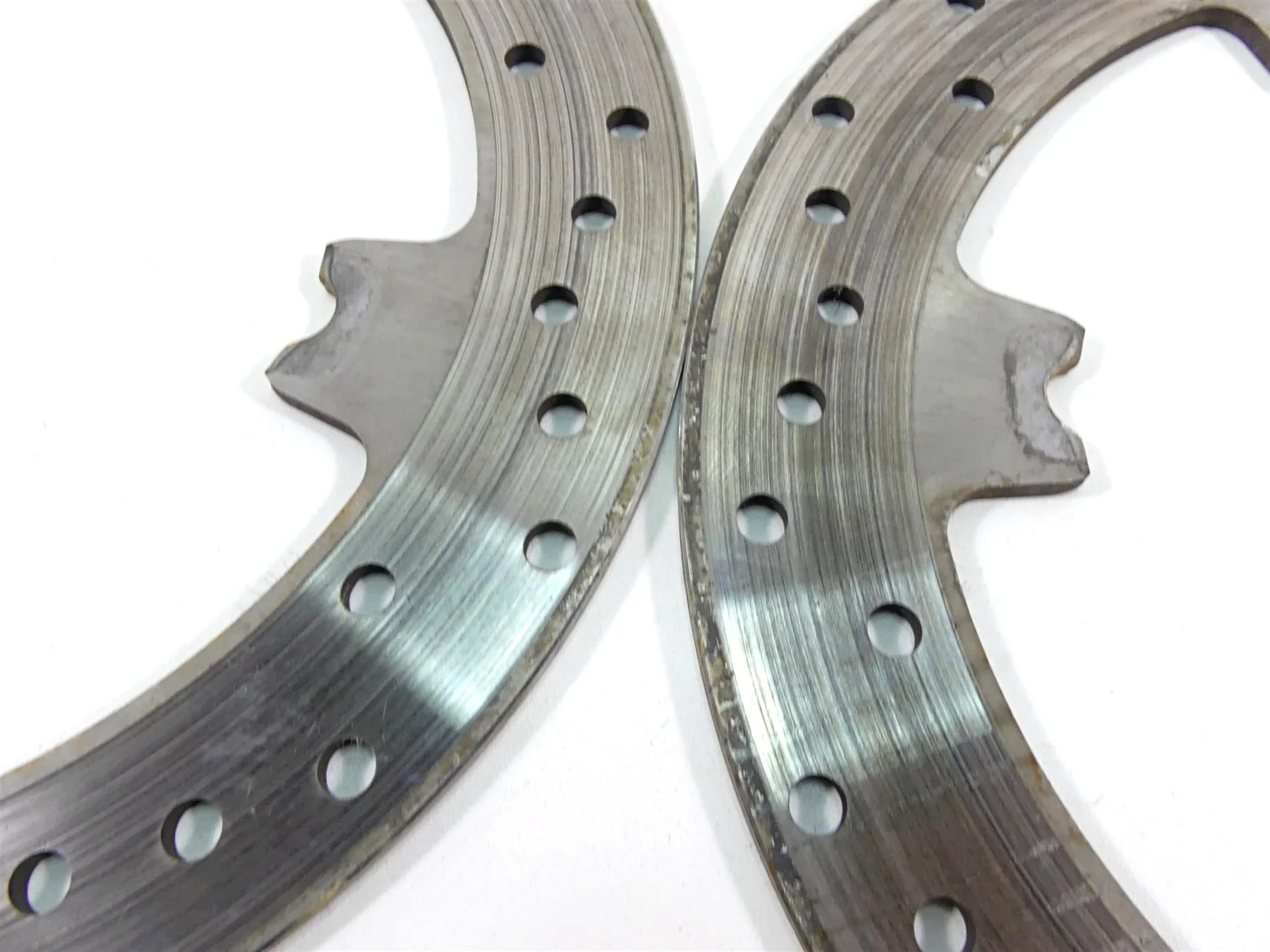 2014 Harley FXDL Dyna Low Rider Front Brake Disc Set 46717-10 44553-06A - Image 5