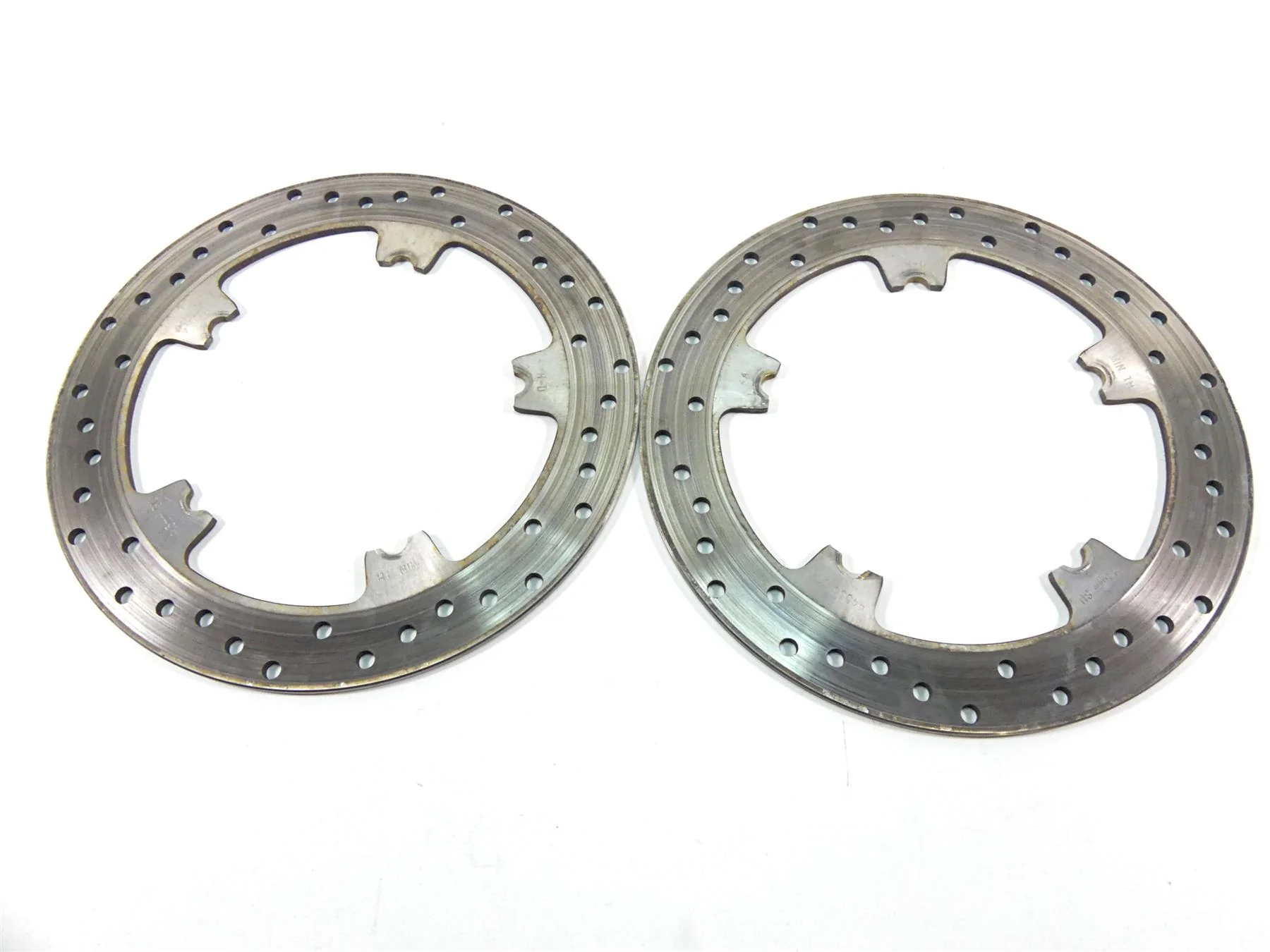2014 Harley FXDL Dyna Low Rider Front Brake Disc Set 46717-10 44553-06A - Image 8