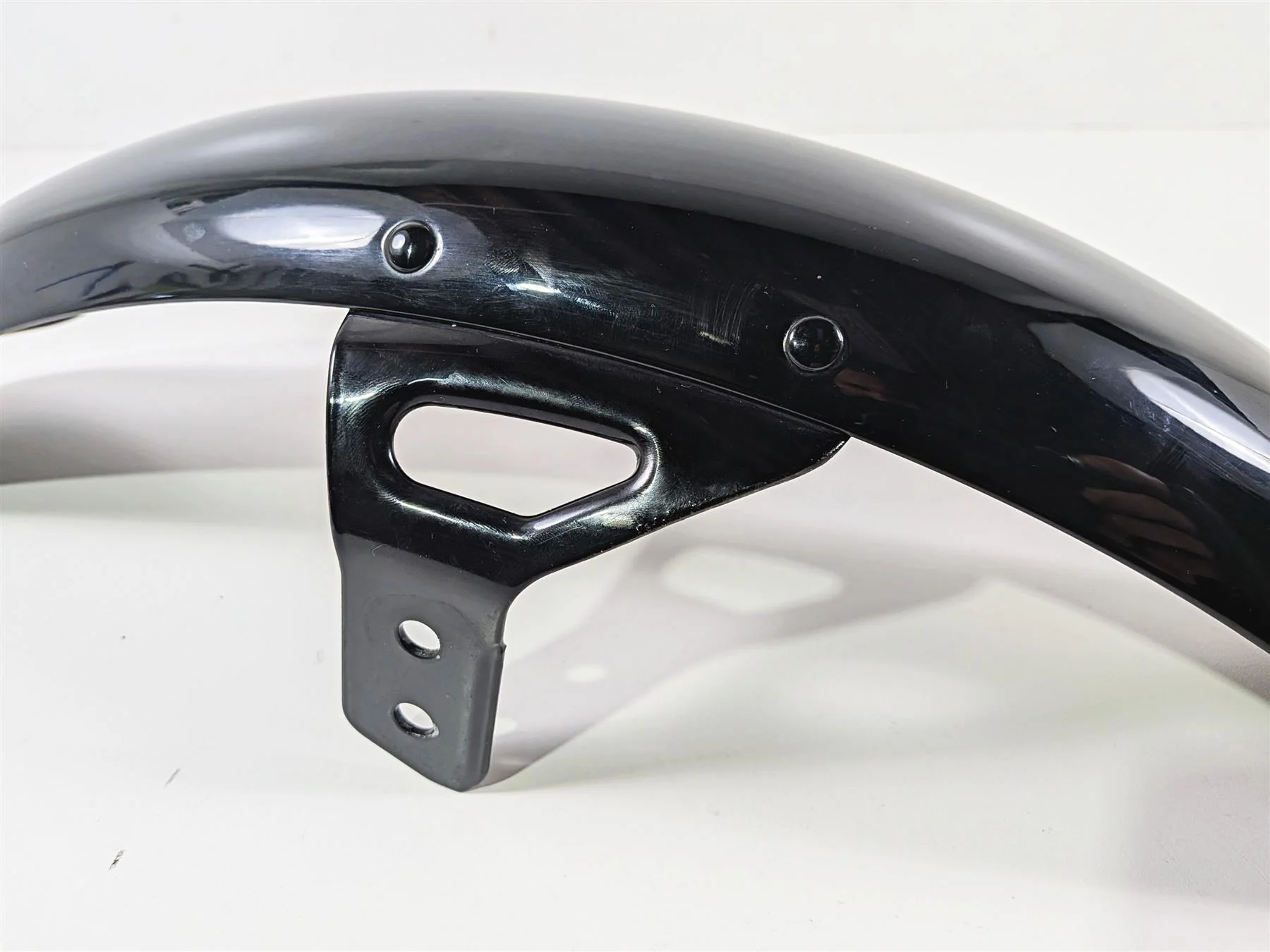 2014 Harley FXDL Dyna Low Rider Front Fender Vivid Black 60139-06B - Image 10