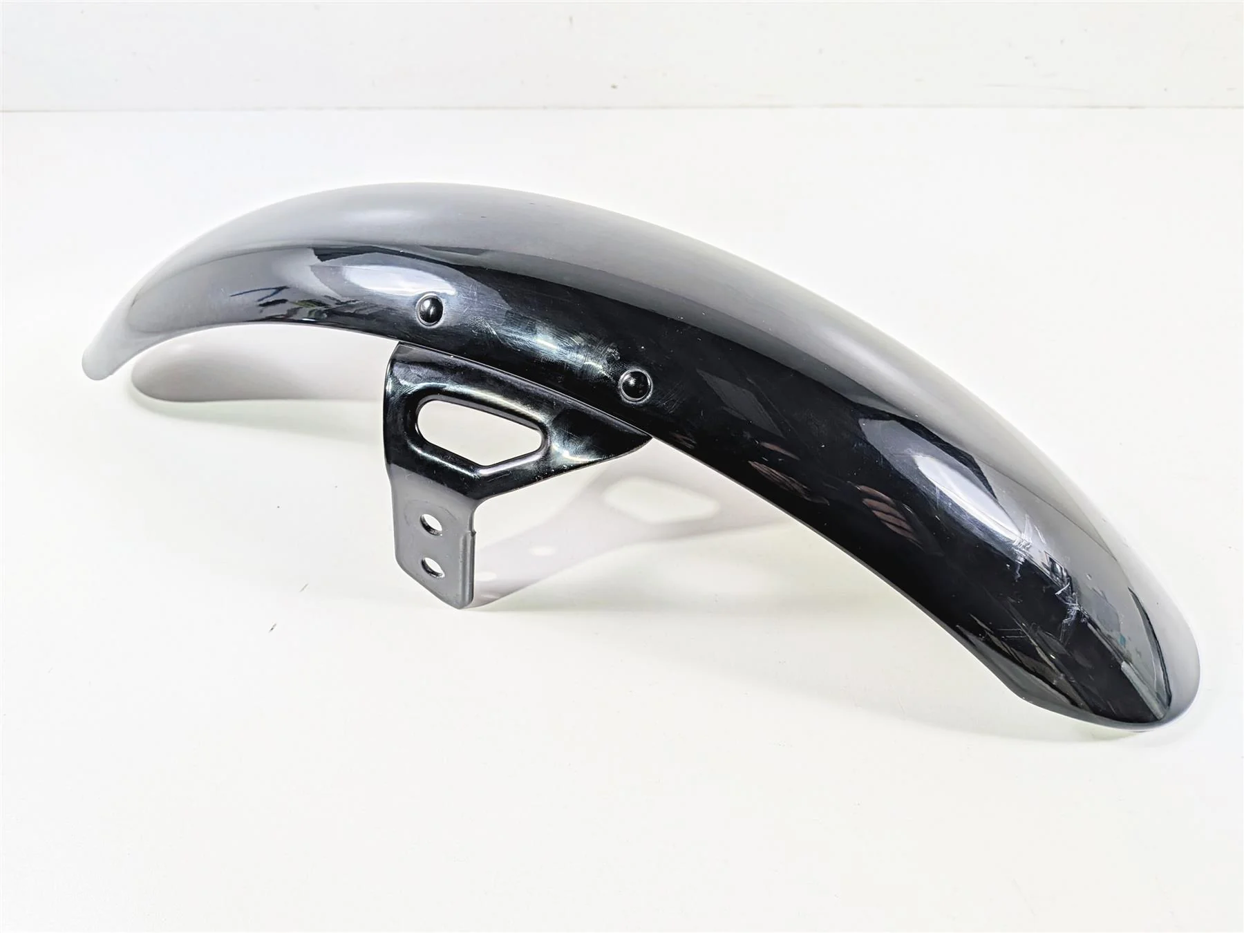 2014 Harley FXDL Dyna Low Rider Front Fender Vivid Black 60139-06B - Image 11