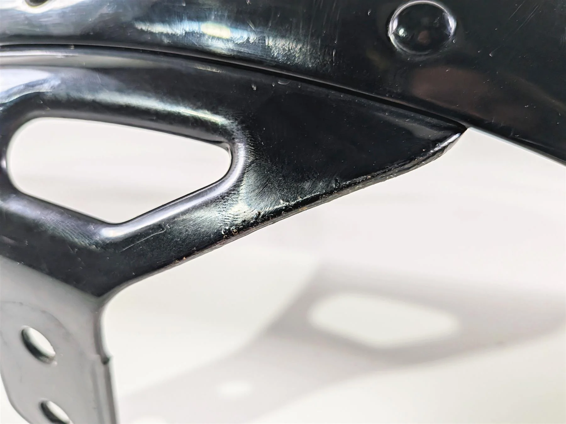 2014 Harley FXDL Dyna Low Rider Front Fender Vivid Black 60139-06B - Image 9