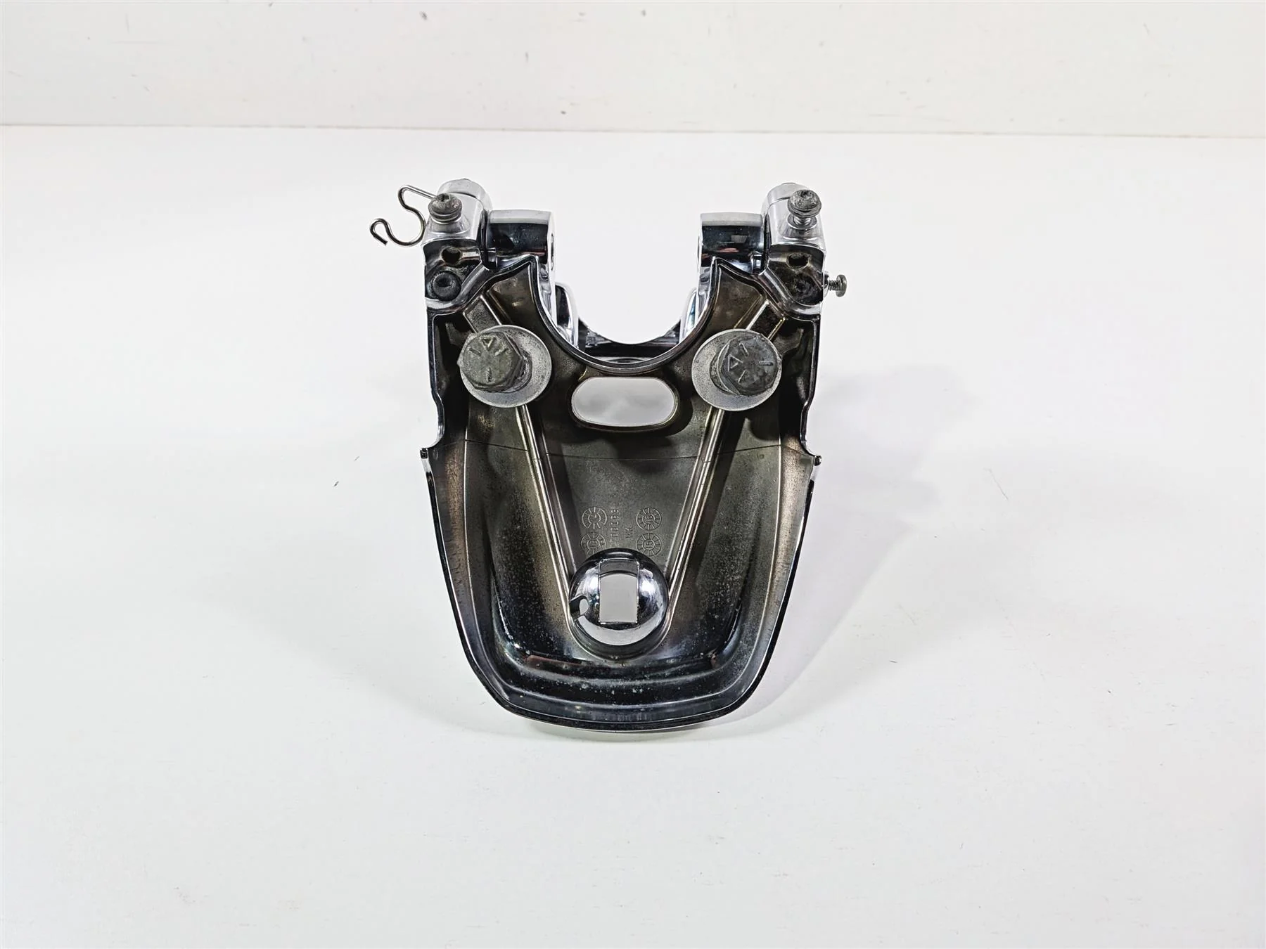 2014 Harley FXDL Dyna Low Rider Handlebar Riser Holder Set 55900064 55900062 - Image 7