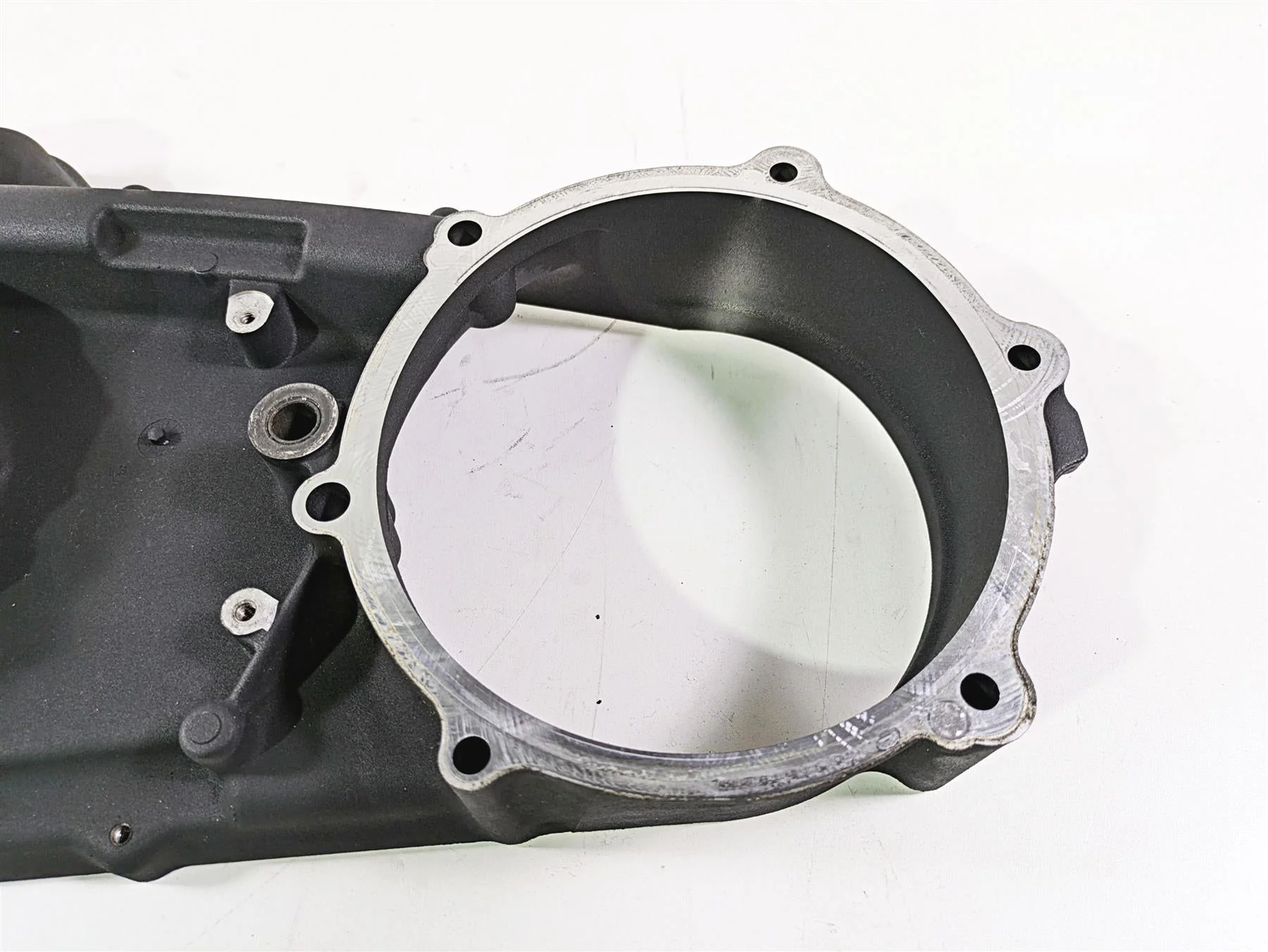 2014 Harley FXDL Dyna Low Rider Inner Primary Drive Clutch Cover Mid 60681-06C - Image 6