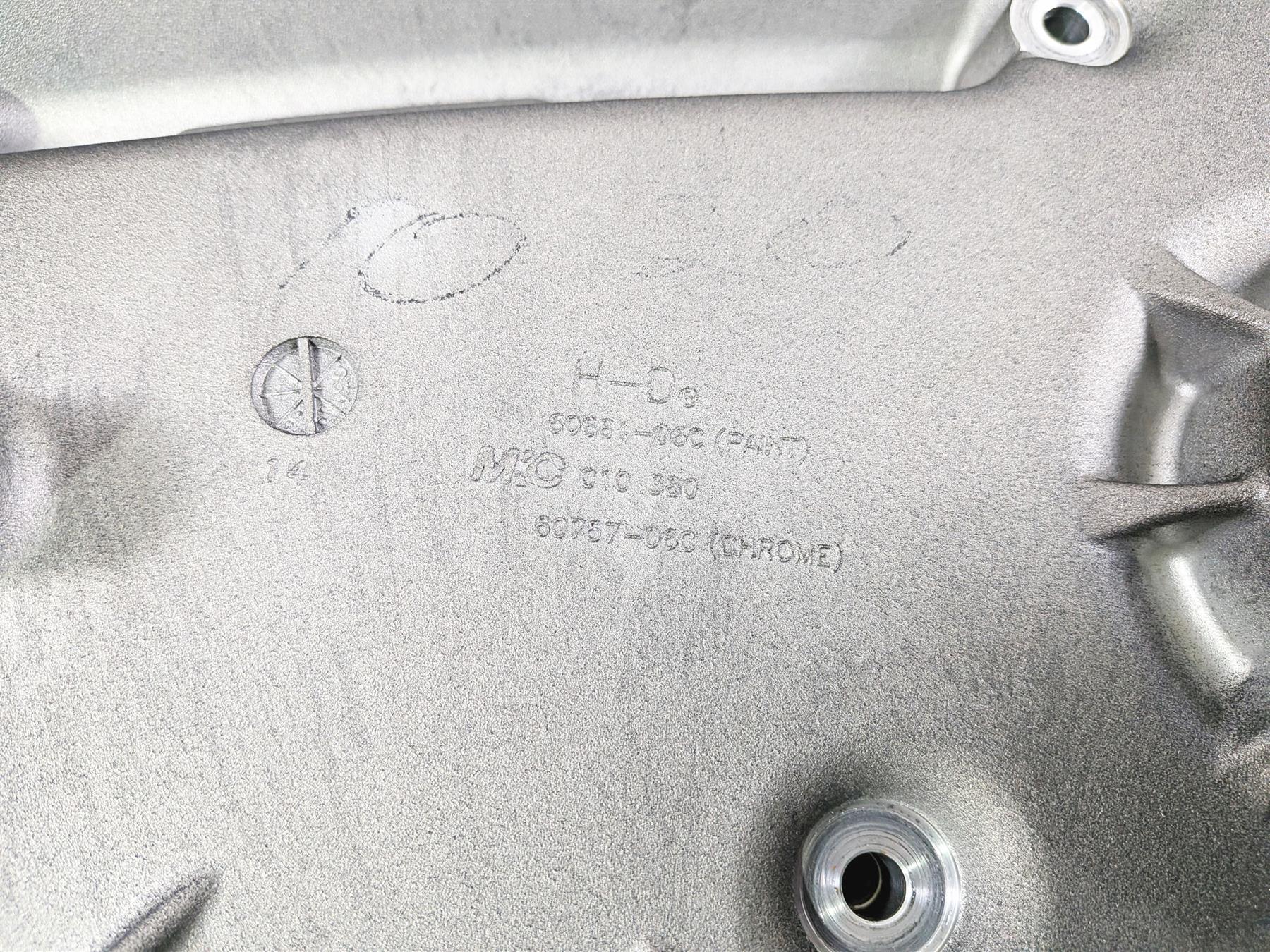 2014 Harley FXDL Dyna Low Rider Inner Primary Drive Clutch Cover Mid 60681-06C - Image 8