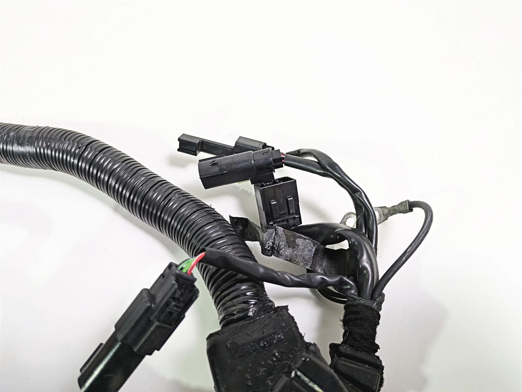 2014 Harley FXDL Dyna Low Rider Main Main Wiring Harness Loom - No Abs 71072-12A - Image 3