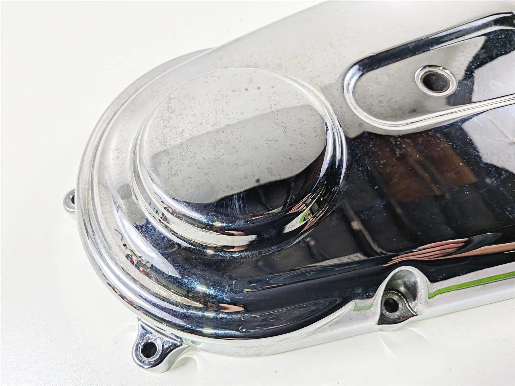 2014 Harley FXDL Dyna Low Rider Outer Primary Drive Clutch Cover Mid 60761-06A - Image 11