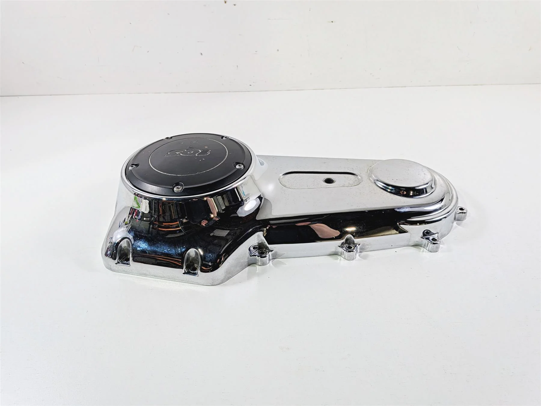 2014 Harley FXDL Dyna Low Rider Outer Primary Drive Clutch Cover Mid 60761-06A - Image 5