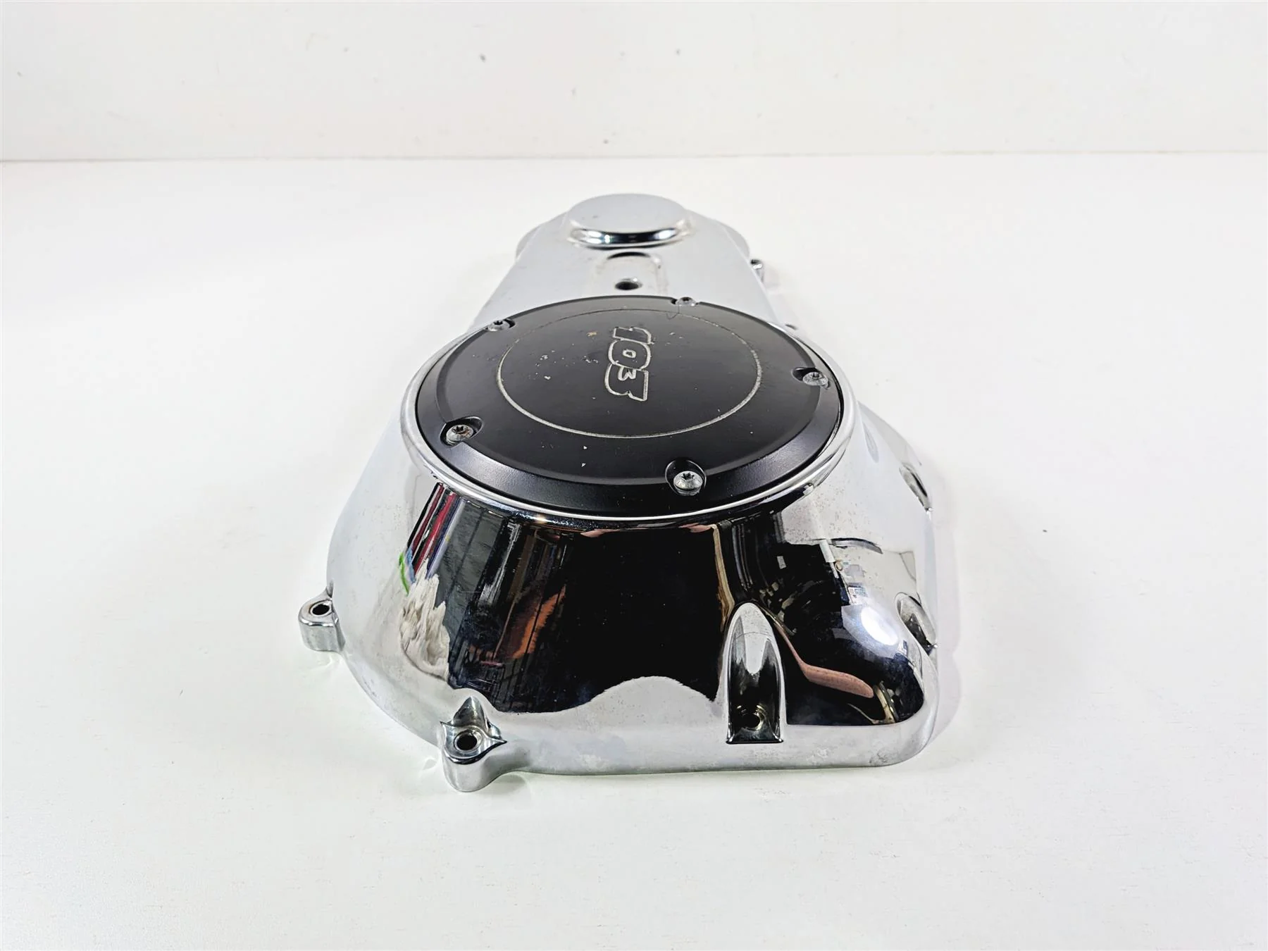 2014 Harley FXDL Dyna Low Rider Outer Primary Drive Clutch Cover Mid 60761-06A - Image 6