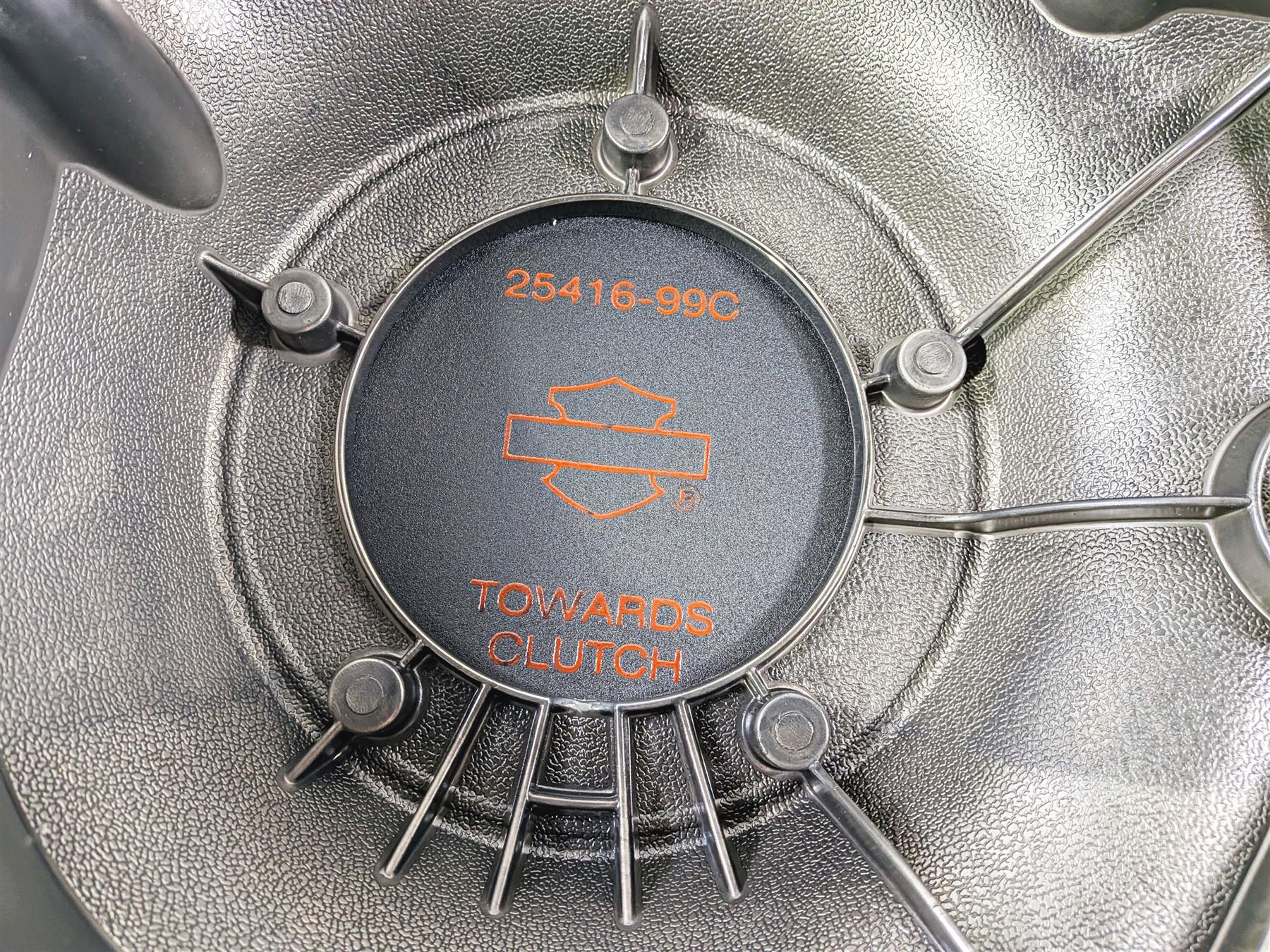 2014 Harley FXDL Dyna Low Rider Outer Primary Drive Clutch Cover Mid 60761-06A - Image 9