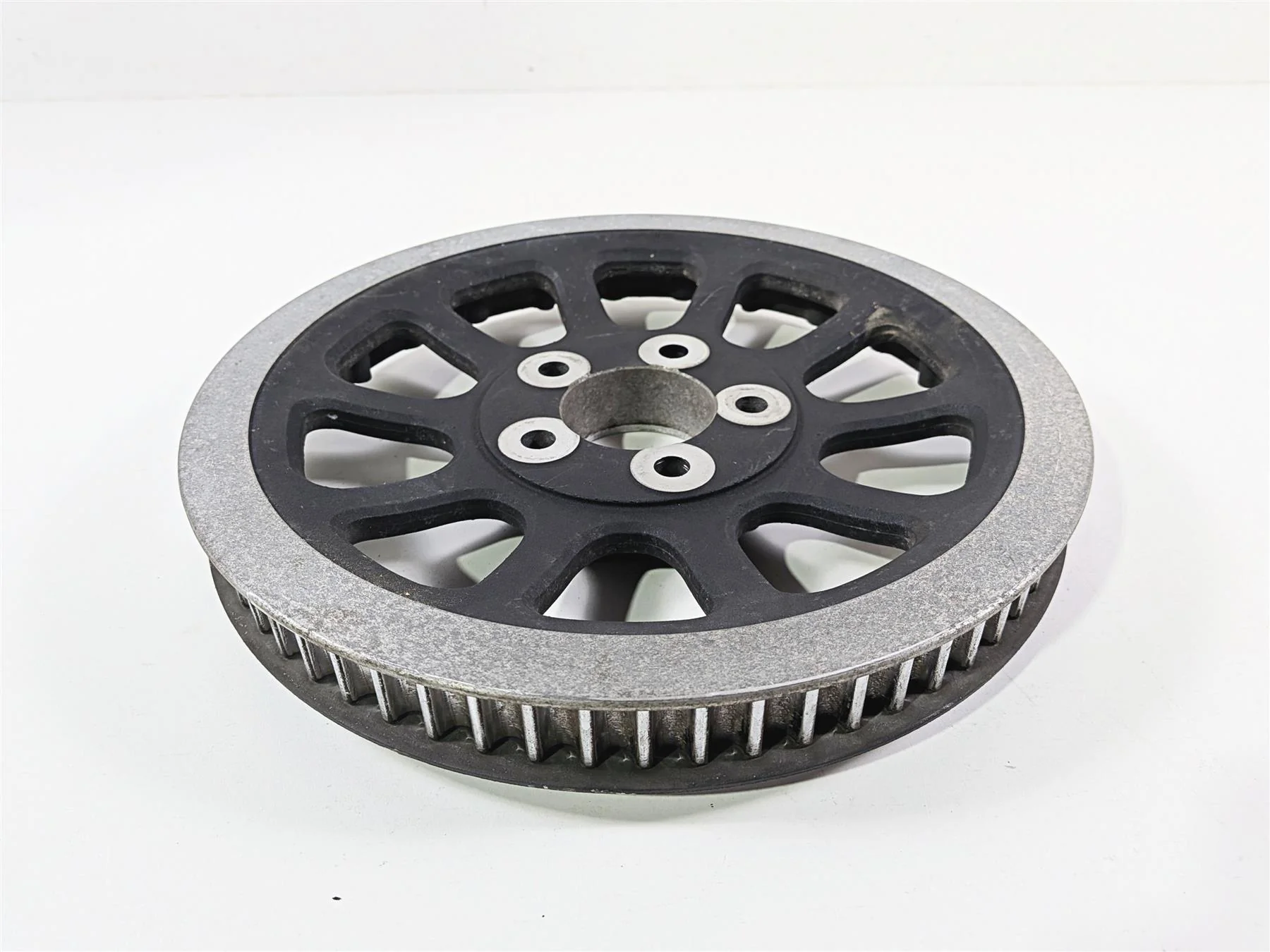 2014 Harley FXDL Dyna Low Rider Rear Drive Belt Sprocket Pulley 66T 1" 40374-07 - Image 2