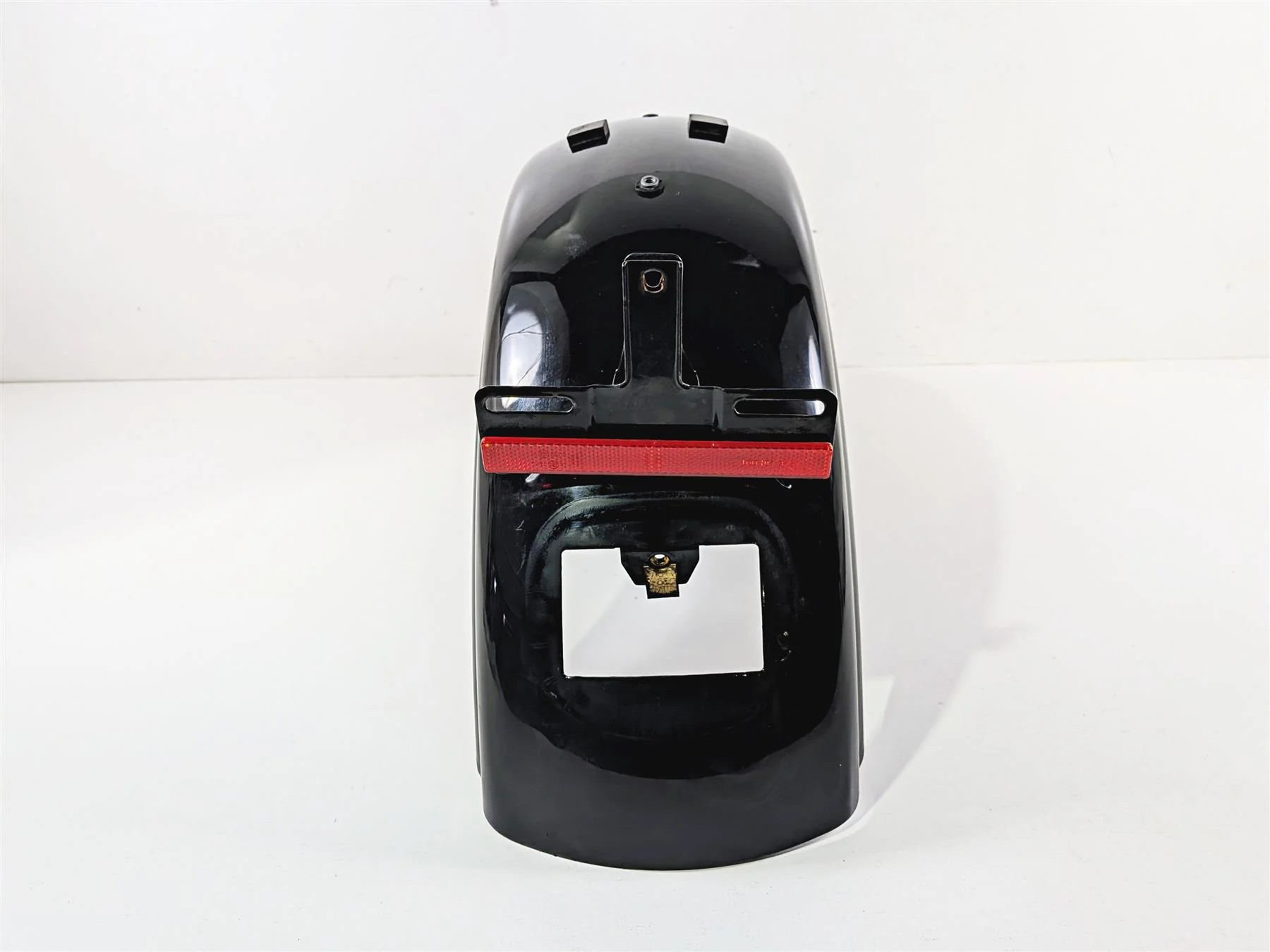 2014 Harley FXDL Dyna Low Rider Rear Fender Vivid Black 59634-06A - Image 3