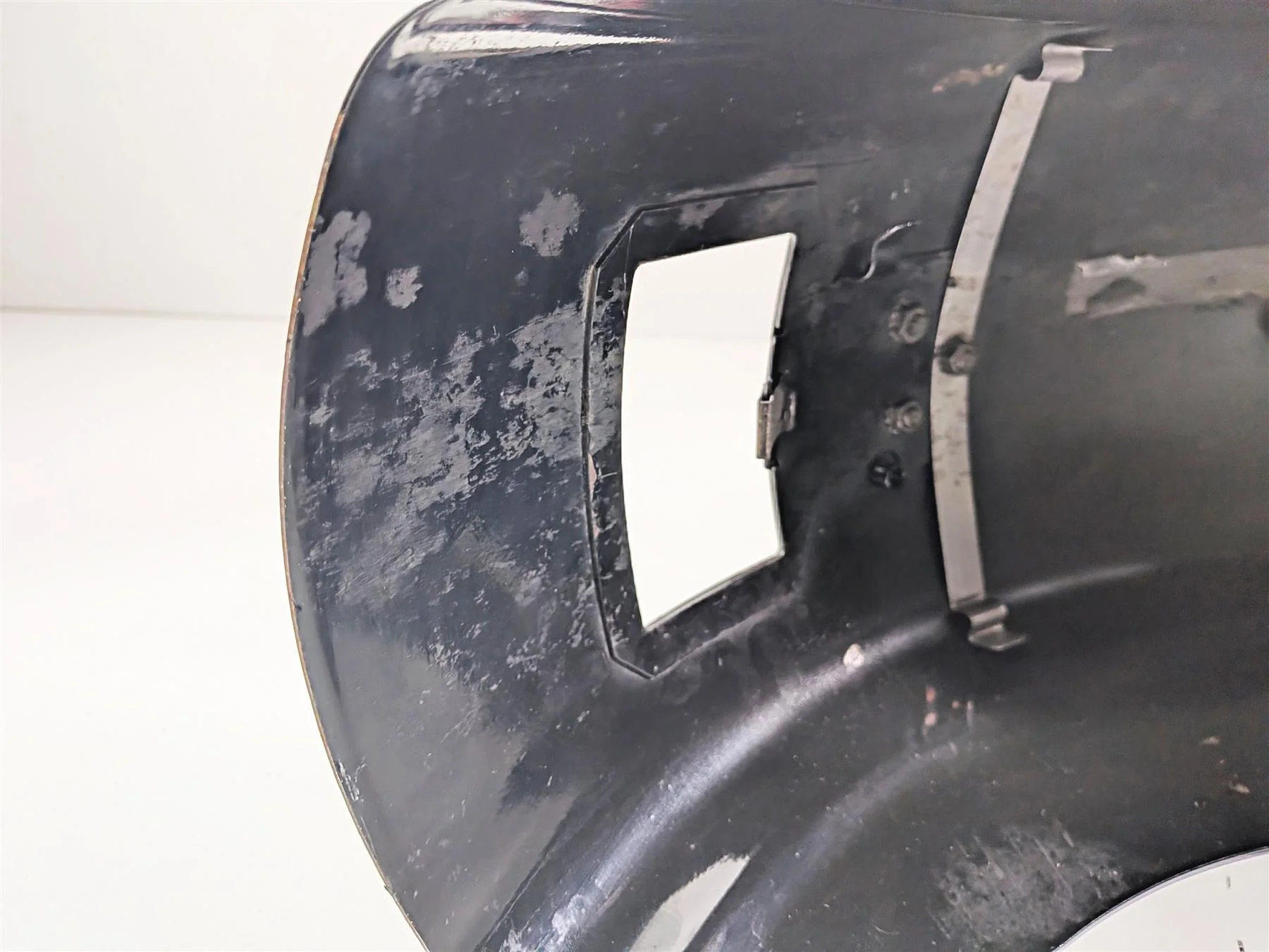 2014 Harley FXDL Dyna Low Rider Rear Fender Vivid Black 59634-06A - Image 9
