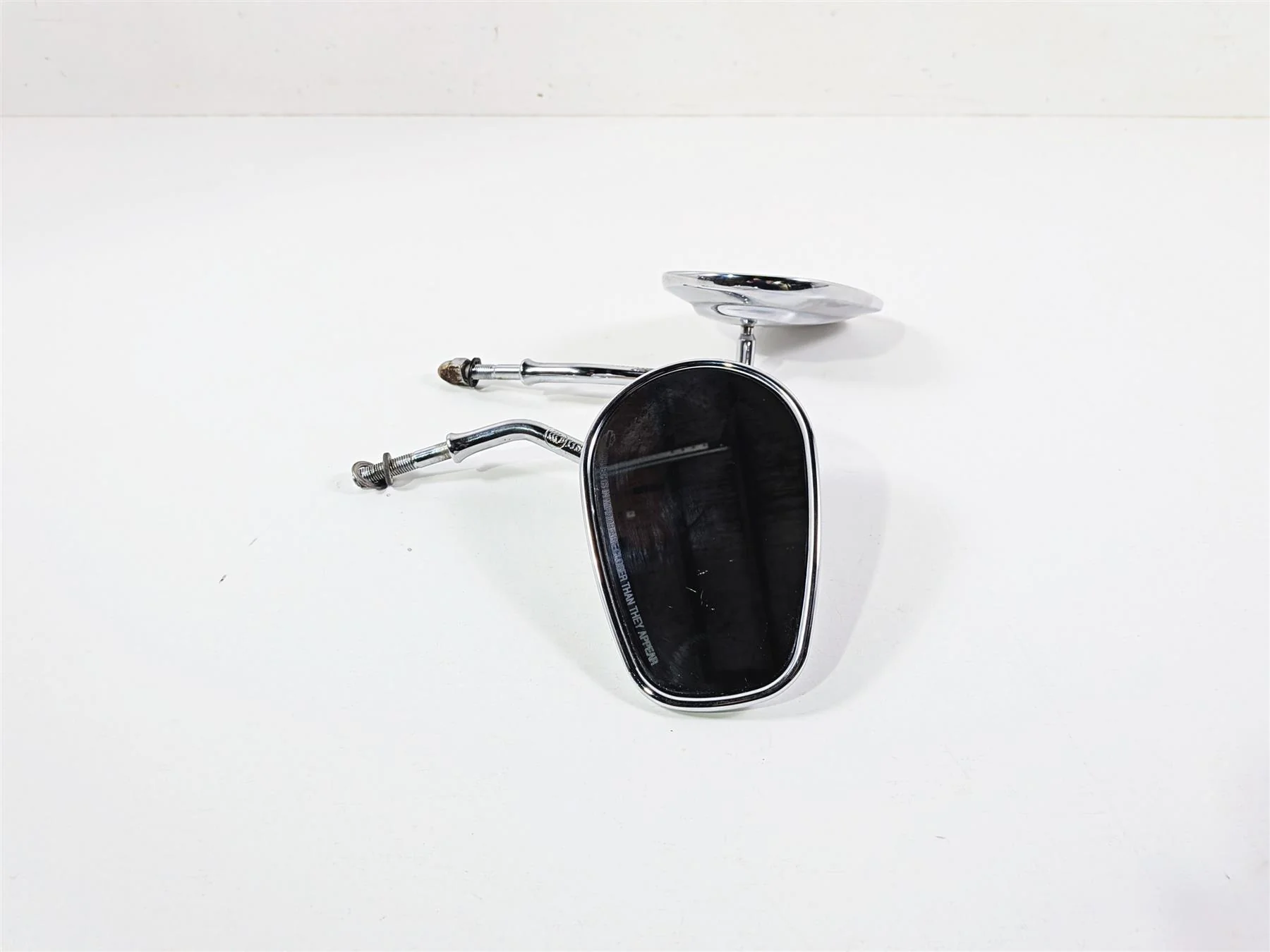 2014 Harley FXDL Dyna Low Rider Rear View Mirror Set  91840-03B 91845-03B - Image 5