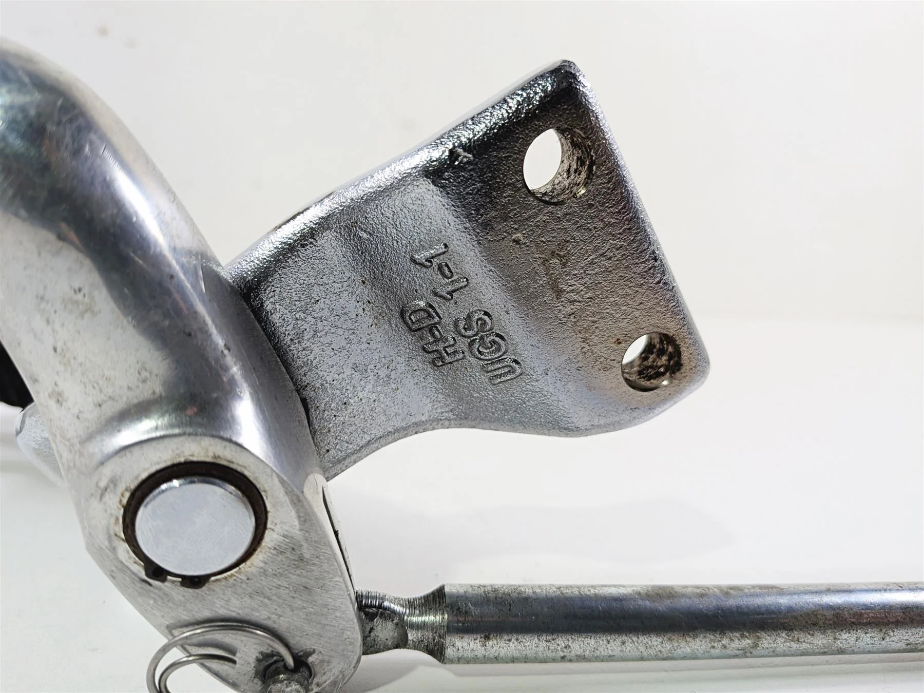 2014 Harley FXDL Dyna Low Rider Right Rider Footpeg Brake Pedal 50666-07 - Image 11