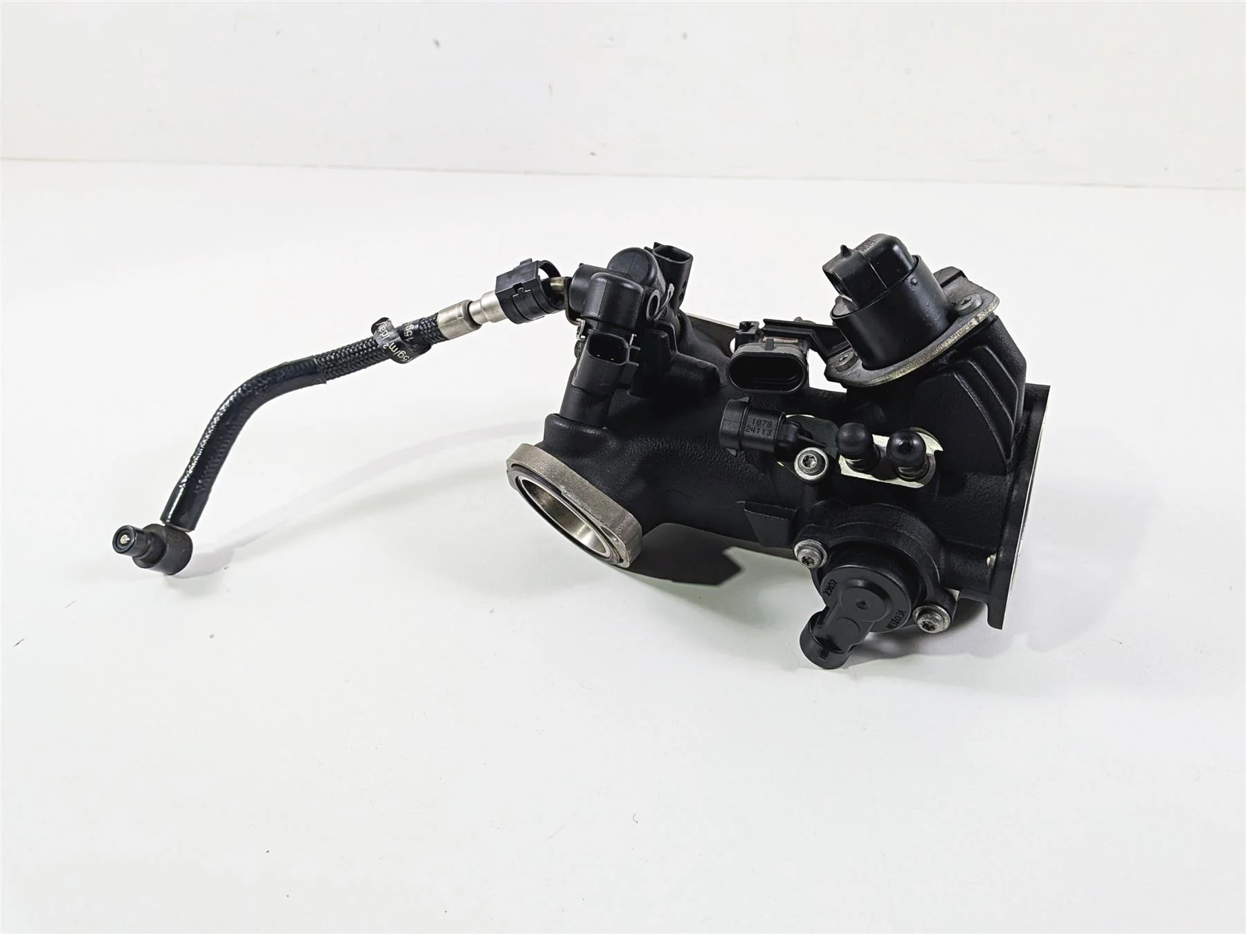 2014 Harley FXDL Dyna Low Rider Throttle Body Fuel Injectors 27708-10A - Image 12