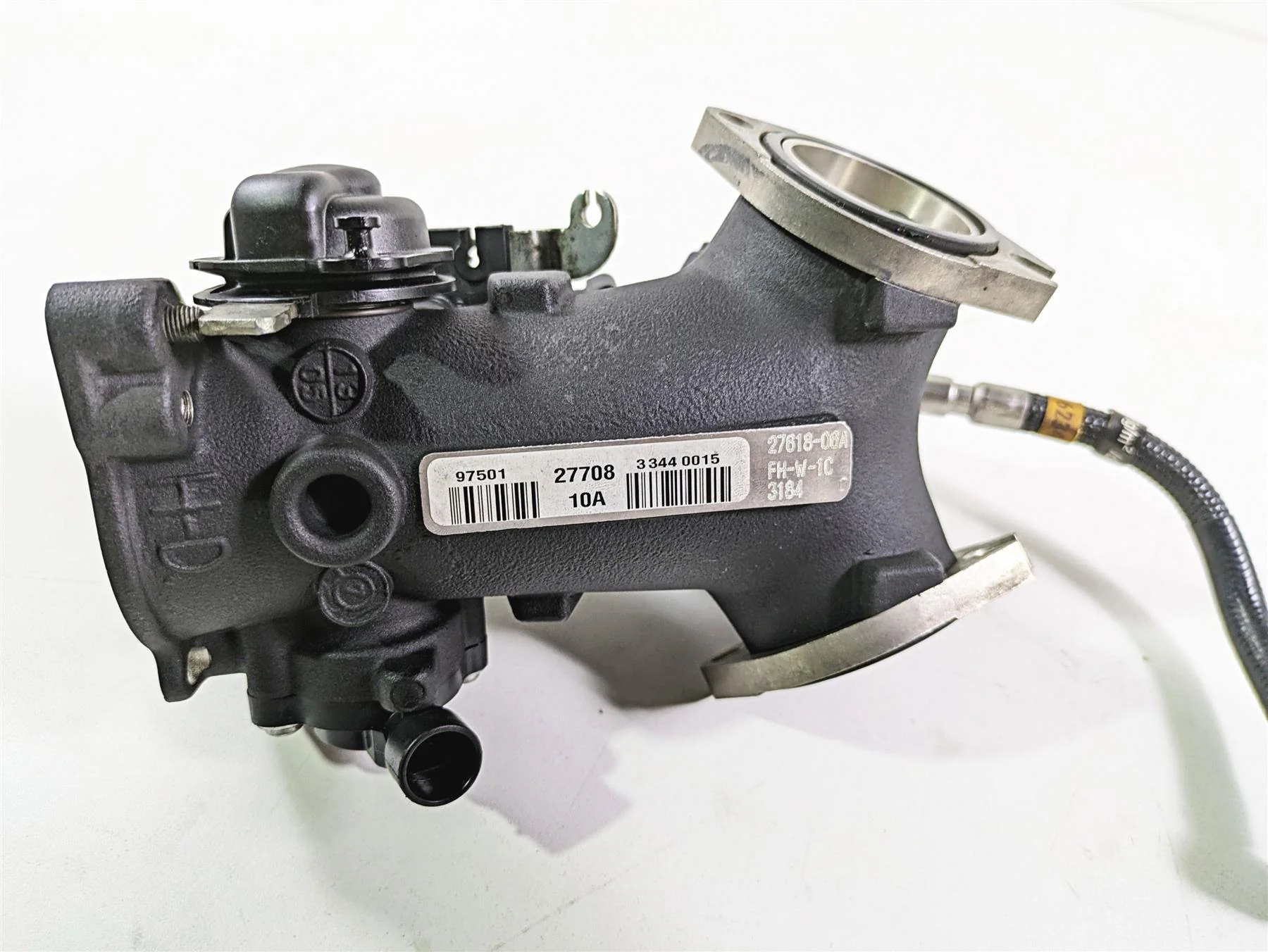 2014 Harley FXDL Dyna Low Rider Throttle Body Fuel Injectors 27708-10A 27618-06A - Image 10