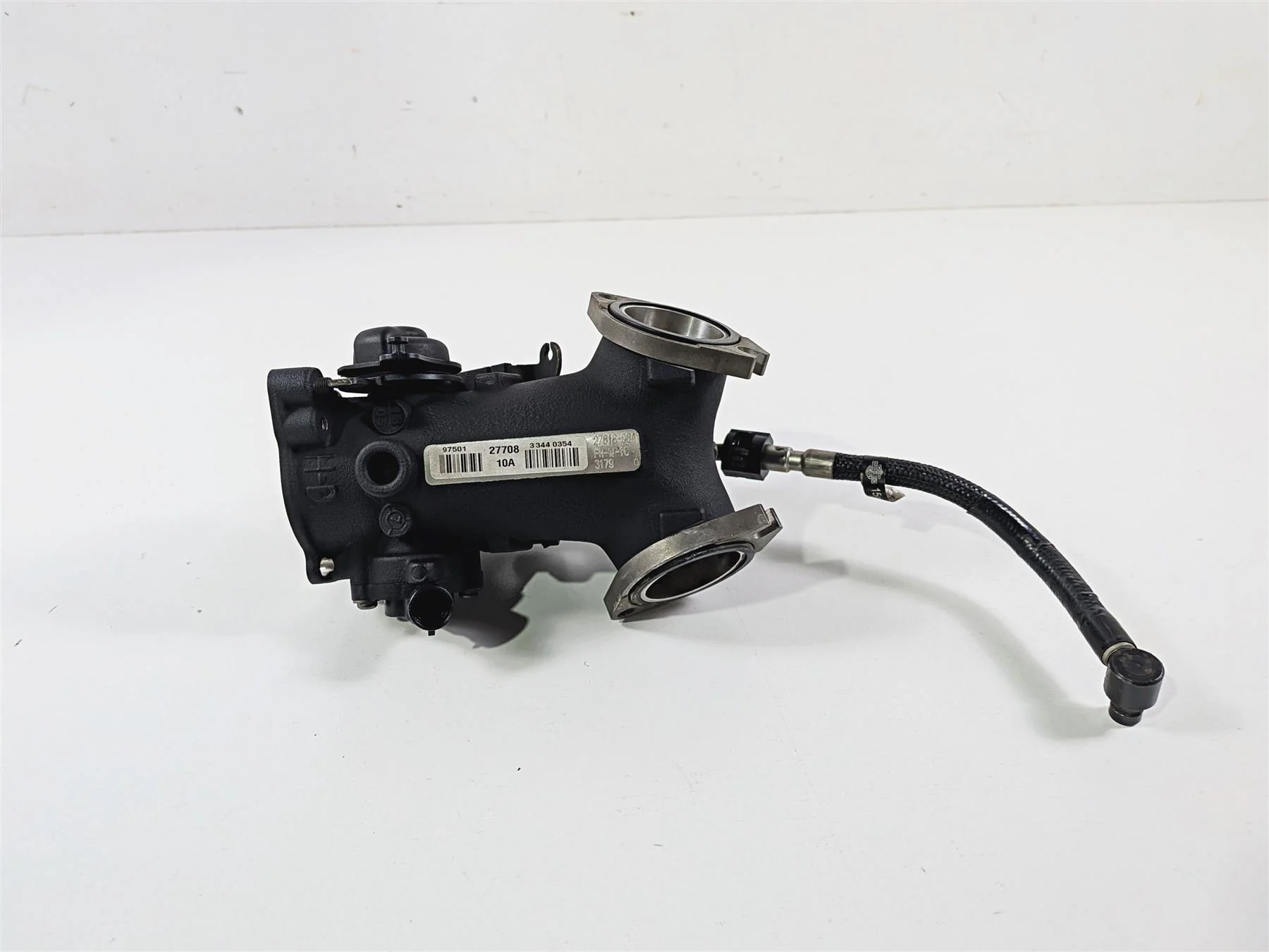 2014 Harley FXDL Dyna Low Rider Throttle Body Fuel Injectors 27708-10A - Image 6