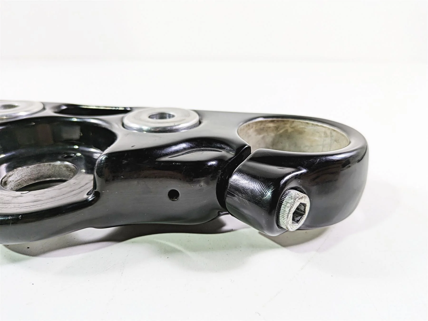 2014 Harley FXDL Dyna Low Rider Upper Triple Tree Steering Clamp 49mm 46278-08 - Image 8