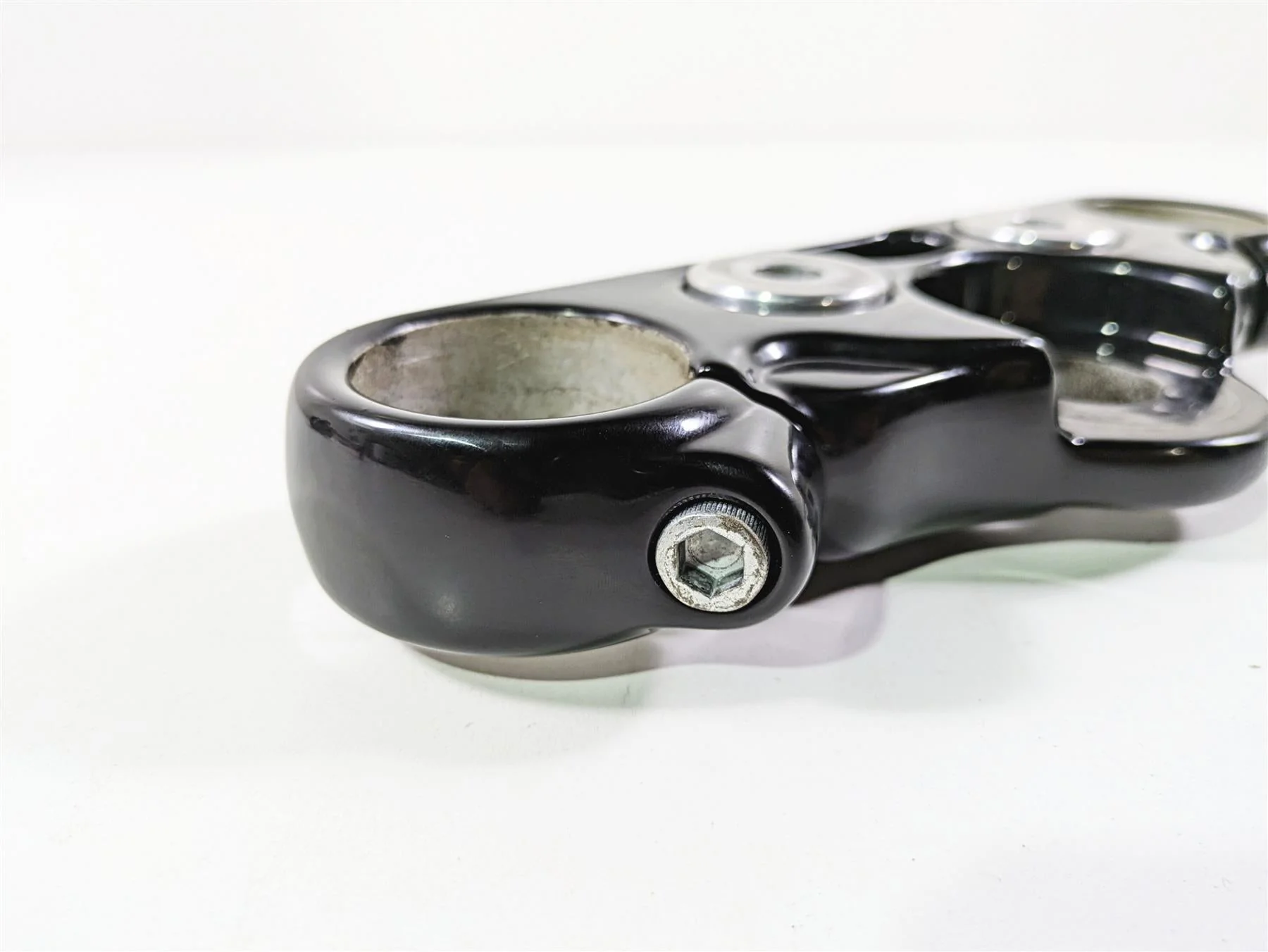 2014 Harley FXDL Dyna Low Rider Upper Triple Tree Steering Clamp 49mm 46278-08 - Image 9