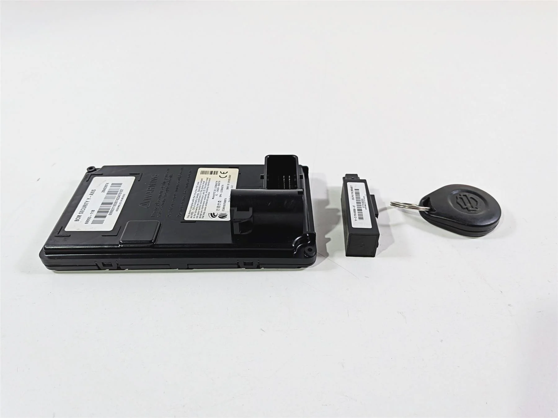 2014 Harley FXSB Softail Breakout Bcm Security Y-Axis Module & Fob Set 69993-11B - Image 3
