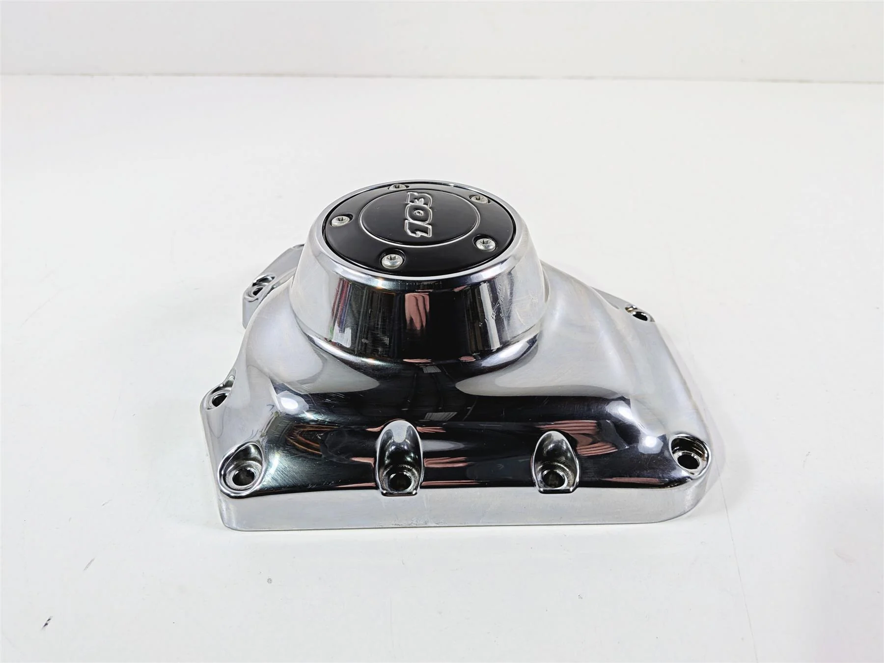 2014 Harley FXSB Softail Breakout Cam Right Side Engine & Timer Cover 25369-01B - Image 3