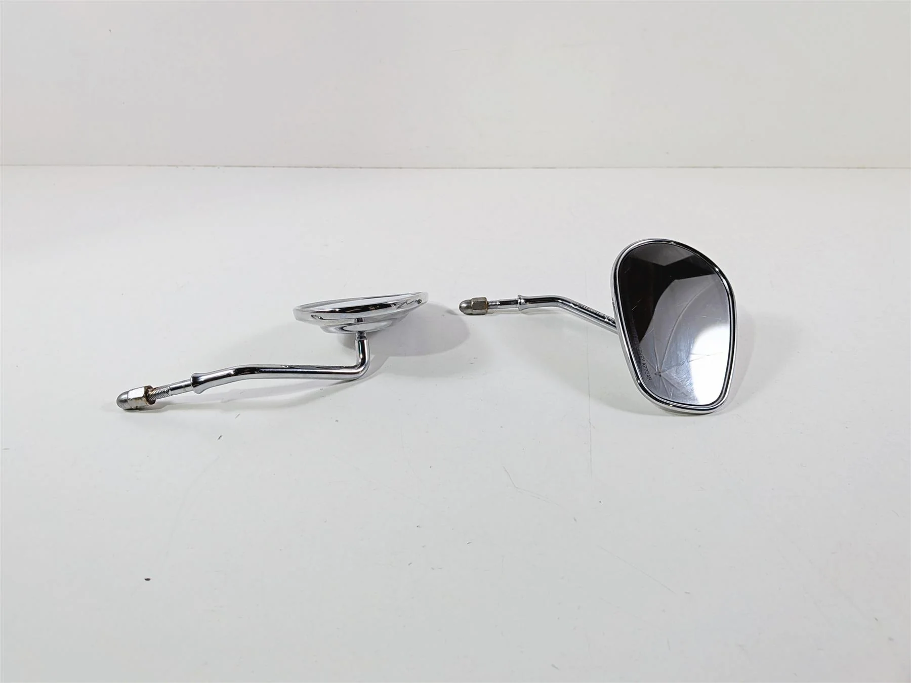 2014 Harley FXSB Softail Breakout Chrome Rear View Mirror Set 91840-03B - Image 5