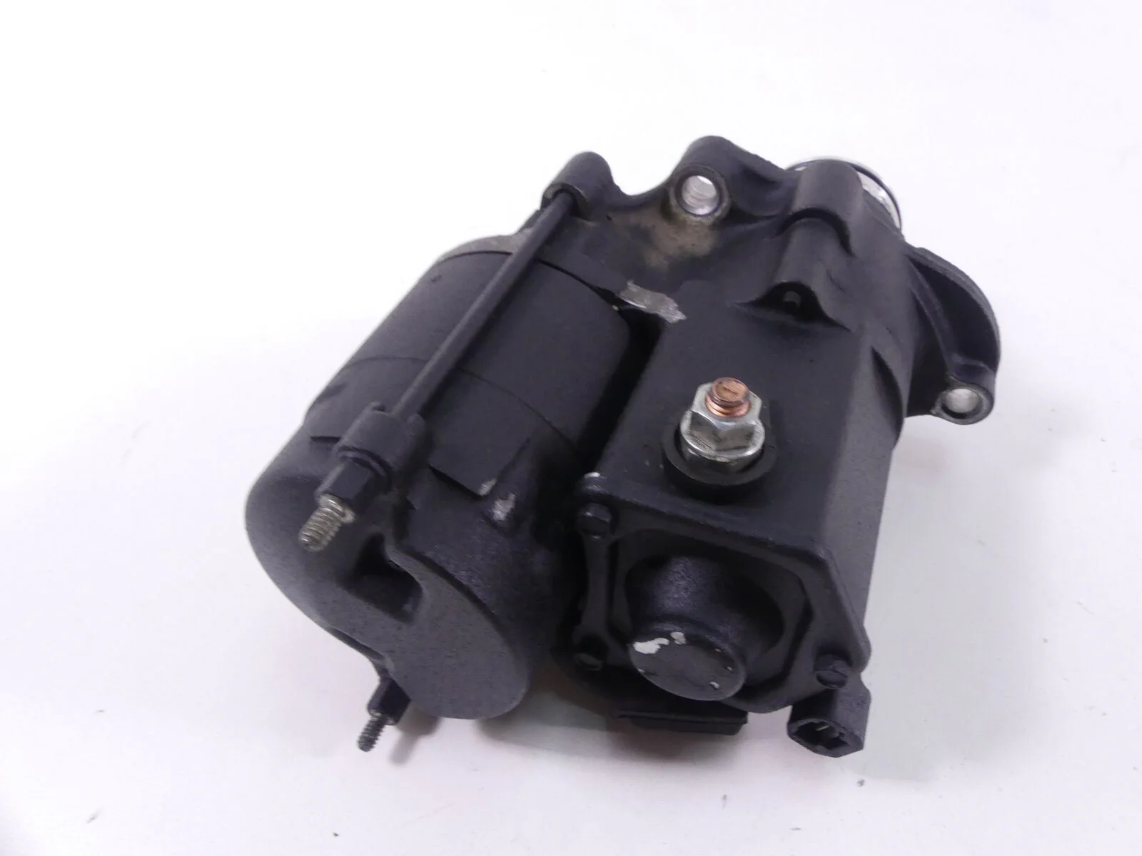 2014 Harley FXSB Softail Breakout Engine Starter Motor 31618-06A - Image 2