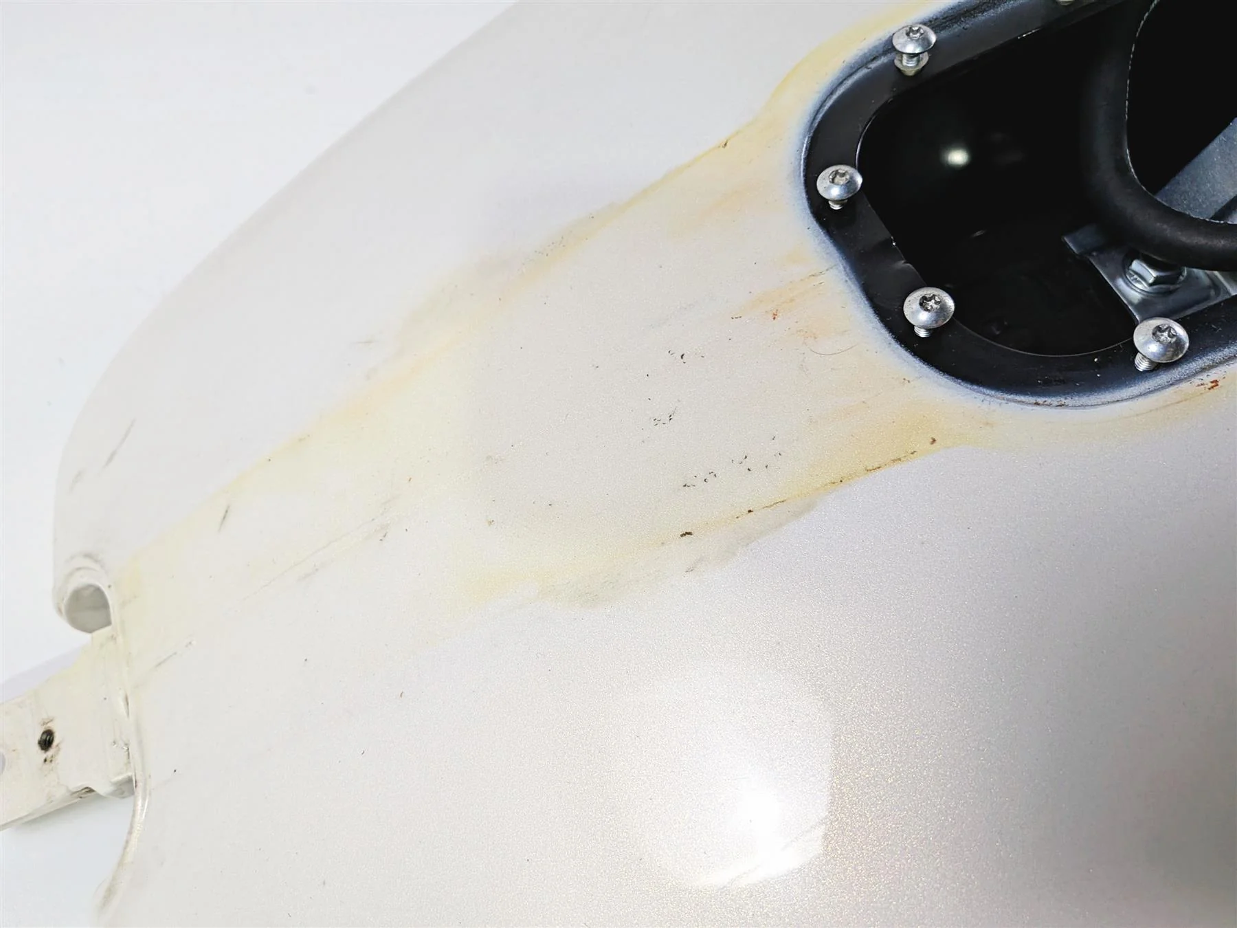 2014 Harley FXSB Softail Breakout Fuel Gas Tank -No Dent -Morocco Gold 61000694 - Image 11