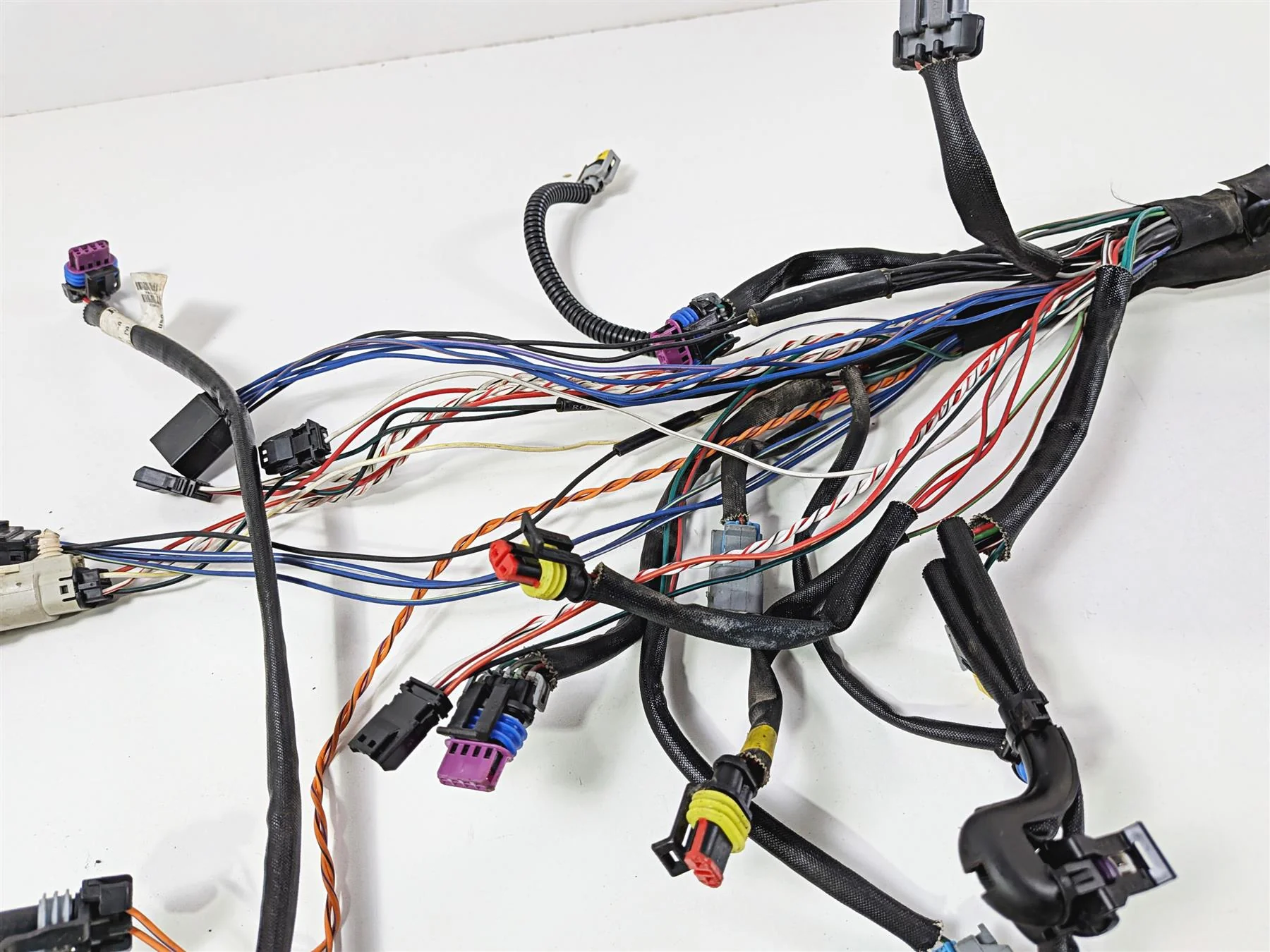 2014 Harley FXSB Softail Breakout Main Wiring Harness Loom Abs - No Cut 69200514 - Image 12