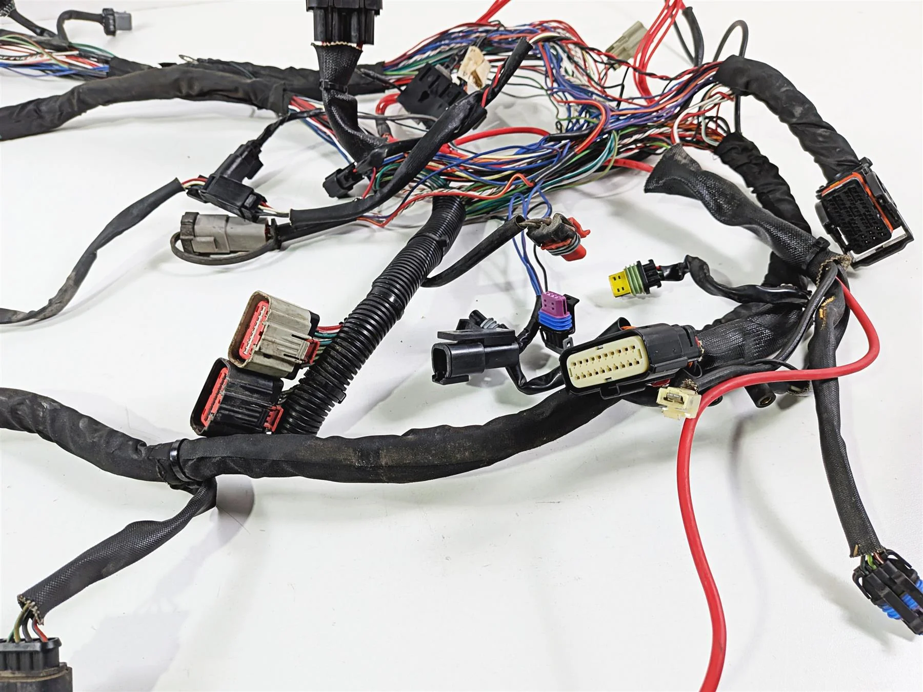 2014 Harley FXSB Softail Breakout Main Wiring Harness Loom Abs - No Cut 69200514 - Image 2