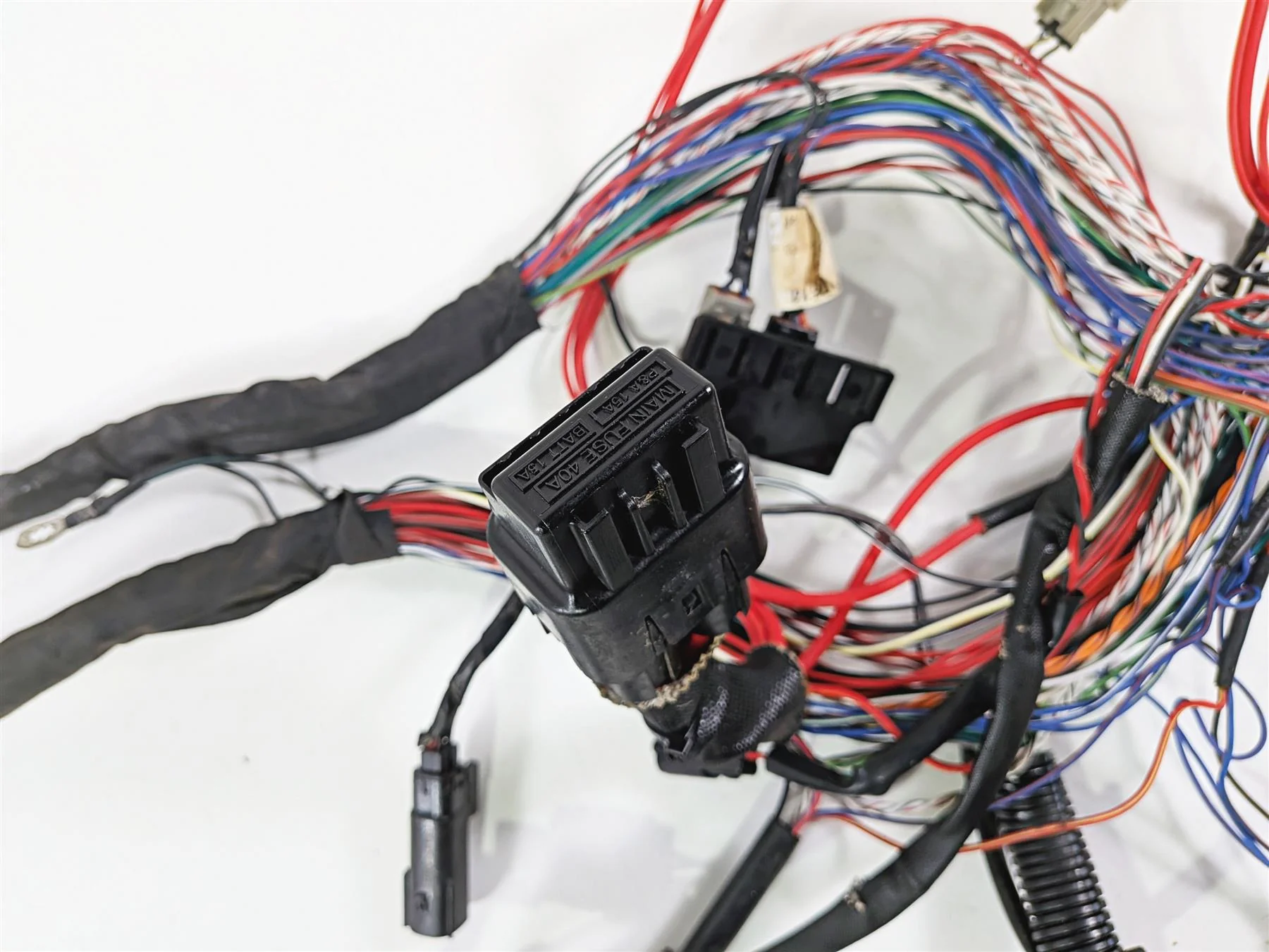 2014 Harley FXSB Softail Breakout Main Wiring Harness Loom Abs - No Cut 69200514 - Image 4