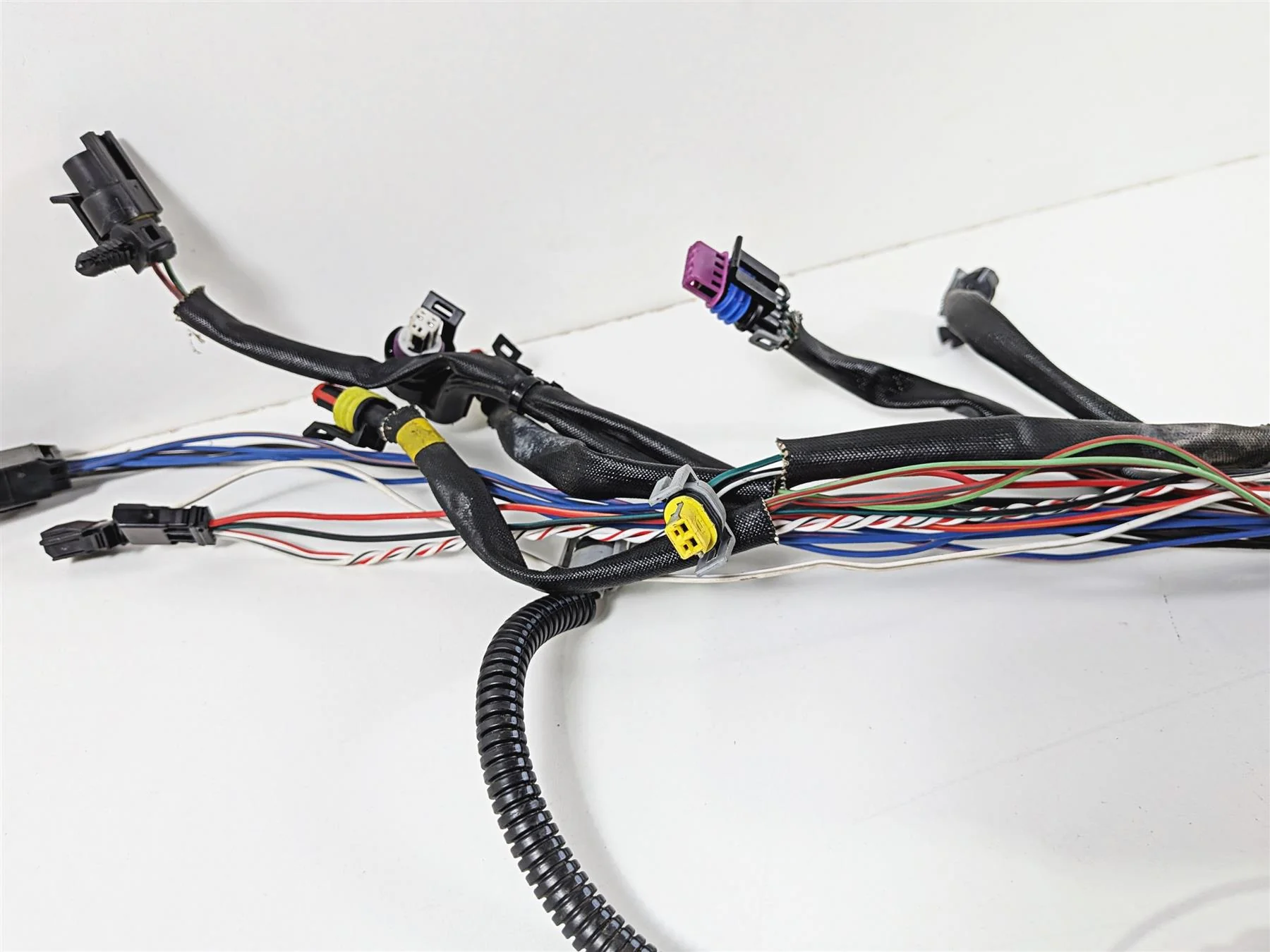 2014 Harley FXSB Softail Breakout Main Wiring Harness Loom Abs - No Cut 69200514 - Image 5