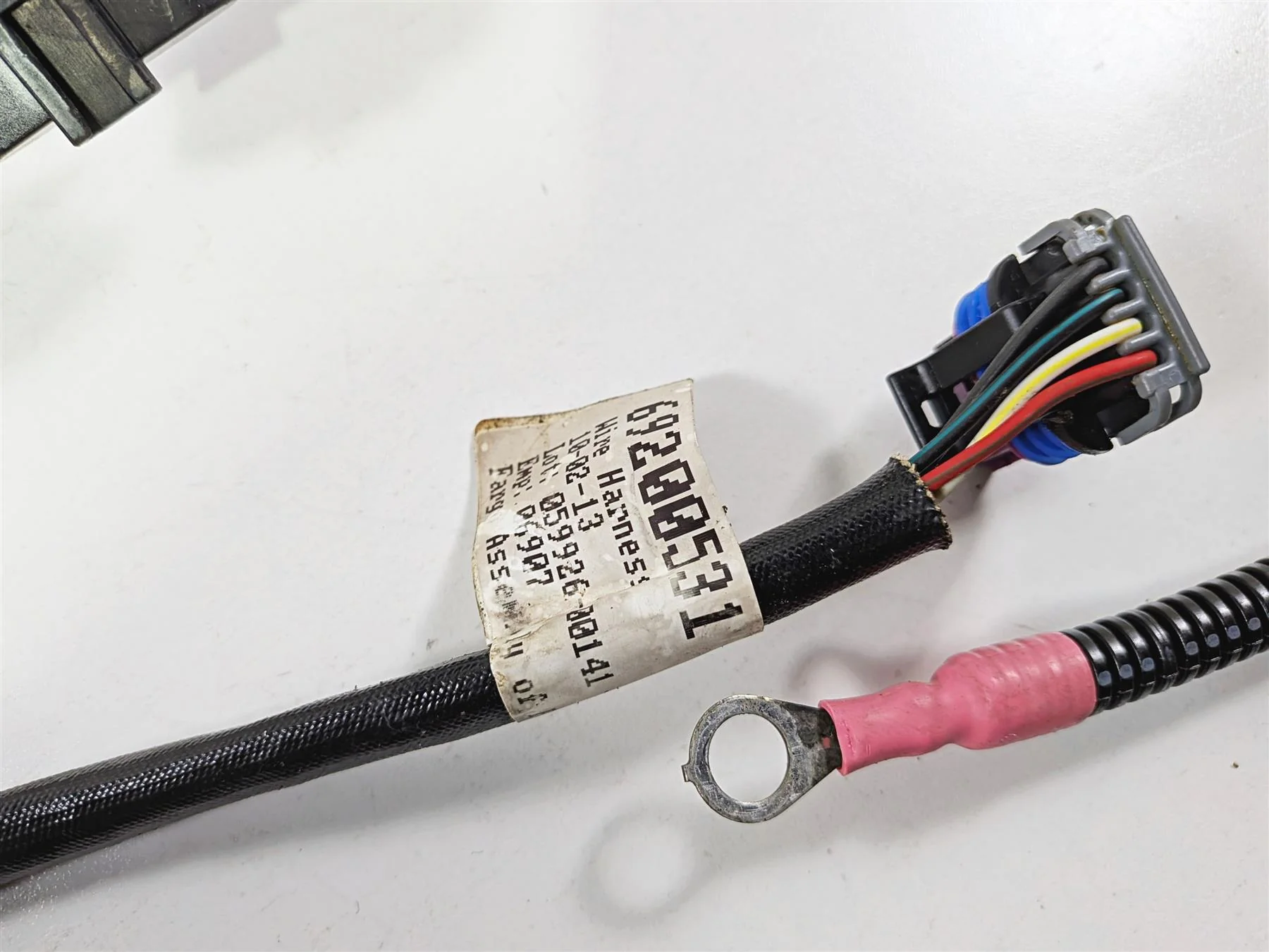 2014 Harley FXSB Softail Breakout Main Wiring Harness Loom Abs - No Cut 69200514 - Image 9