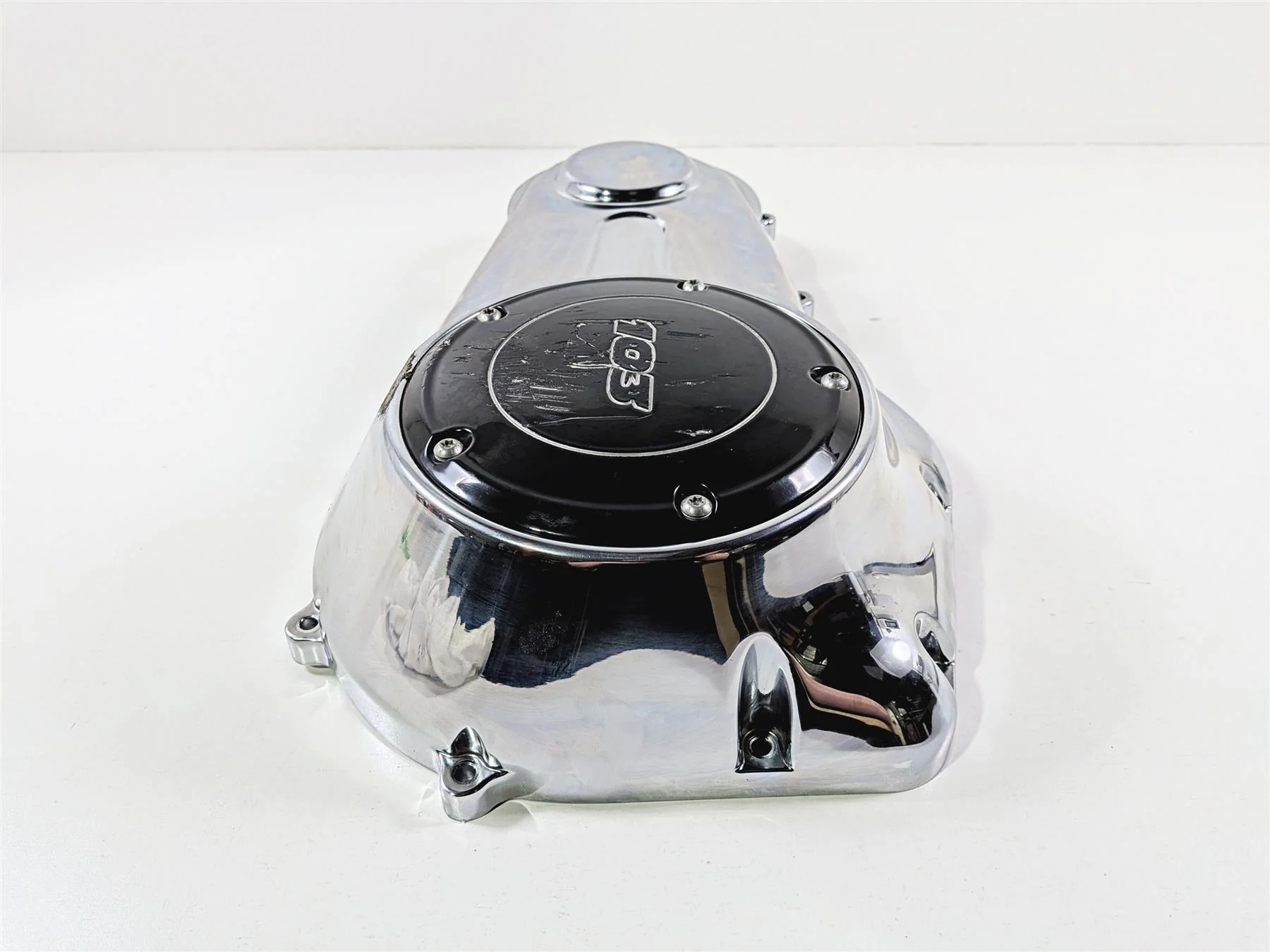 2014 Harley FXSB Softail Breakout Outer Primary Drive Clutch Cover 60784-06A - Image 8