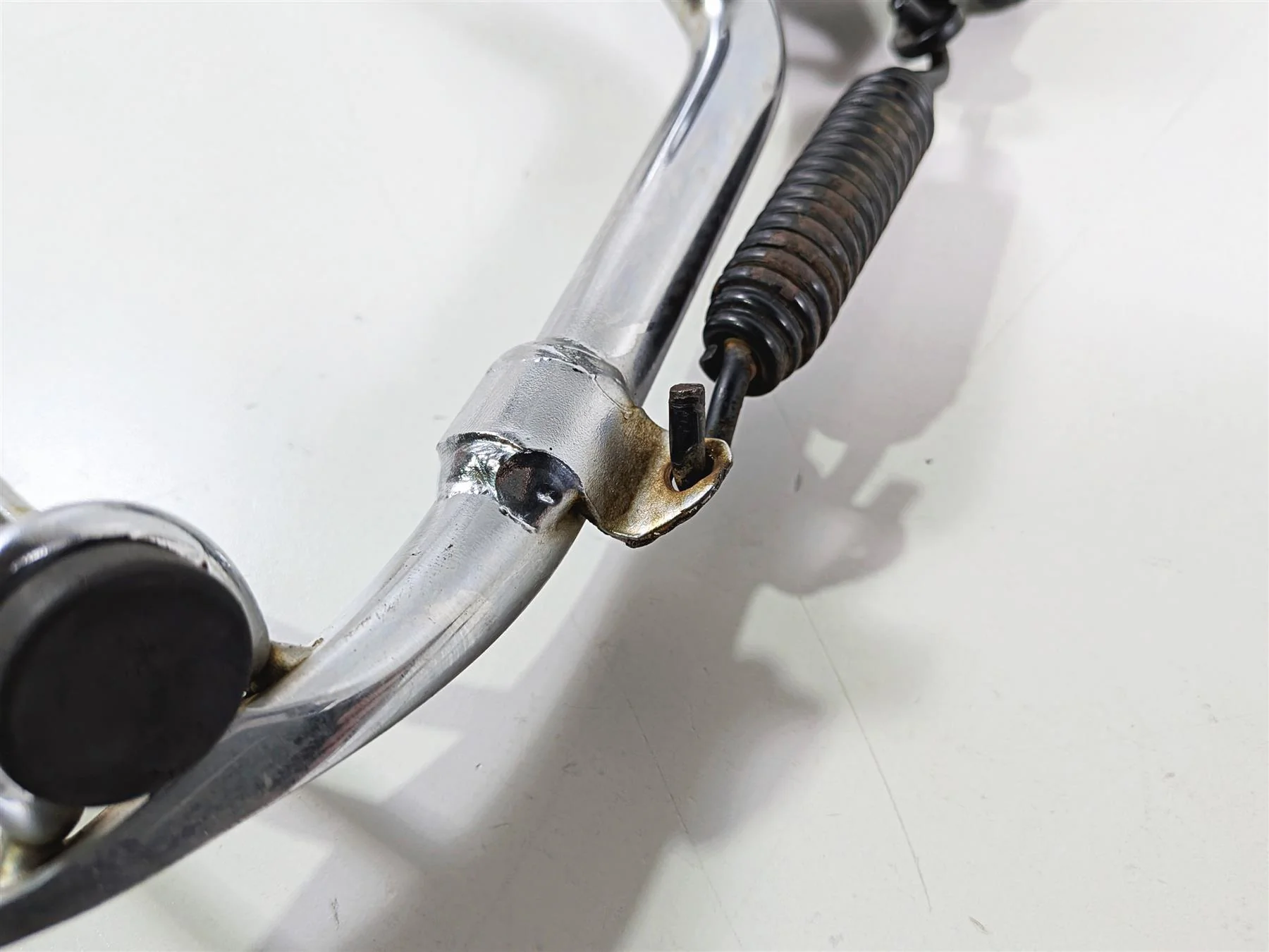 2014 Harley FXSB Softail Breakout Side Kick Stand & Mount Bracket 50000053 - Image 11