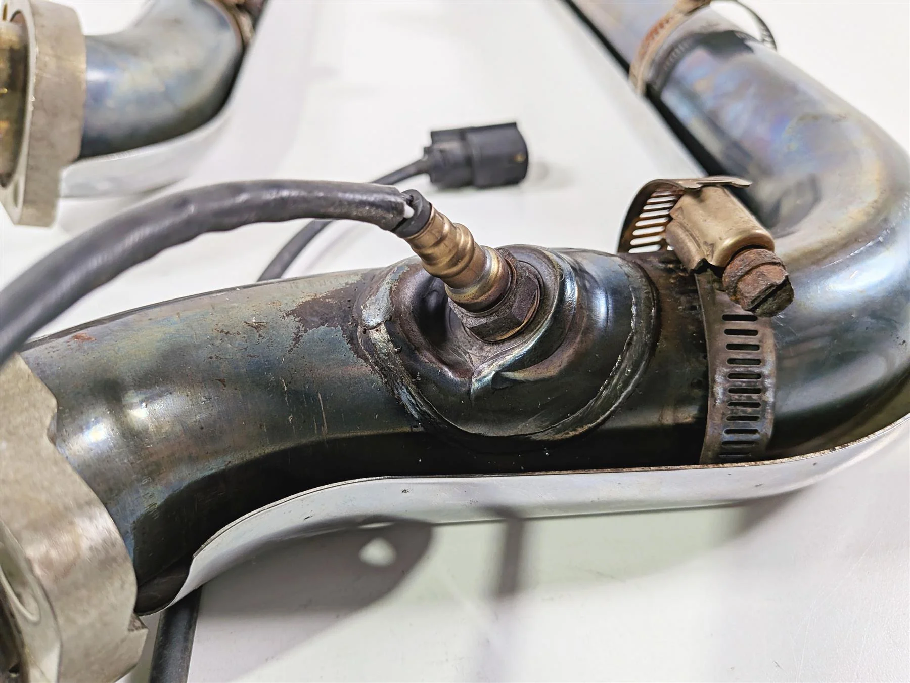 2014 Harley FXSB Softail Breakout Stock Exhaust Header Manifold Set 65600031 - Image 7