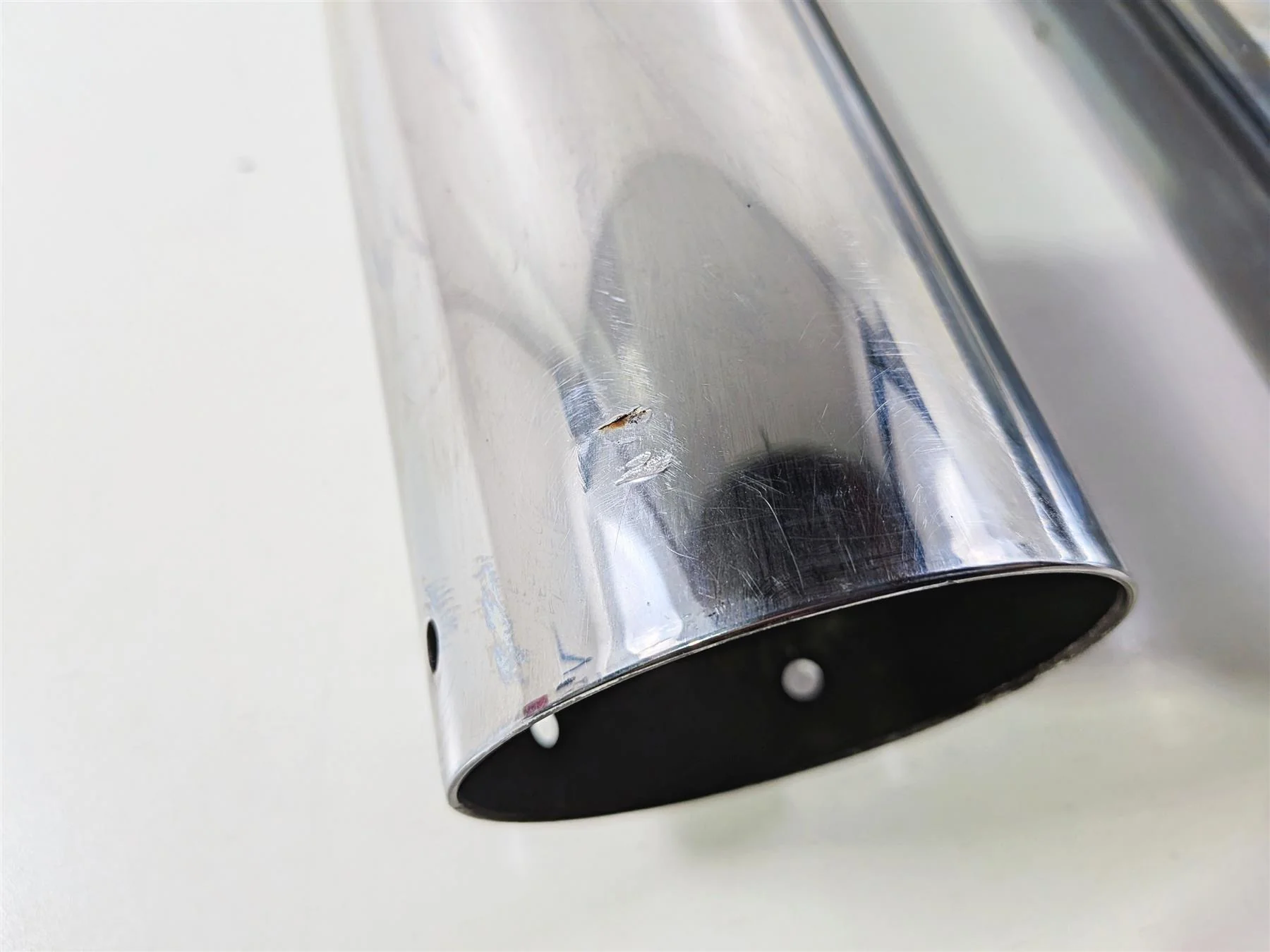 2014 Harley FXSB Softail Breakout Stock Exhaust Pipe Muffler Set 64900170 - Image 8