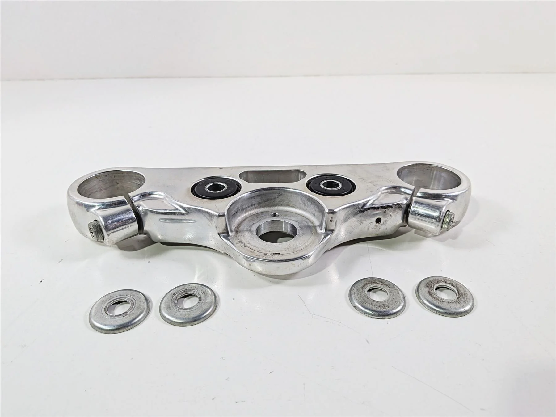 2014 Harley FXSB Softail Breakout Upper Triple Tree Steering Clamp 46700-08 - Image 4
