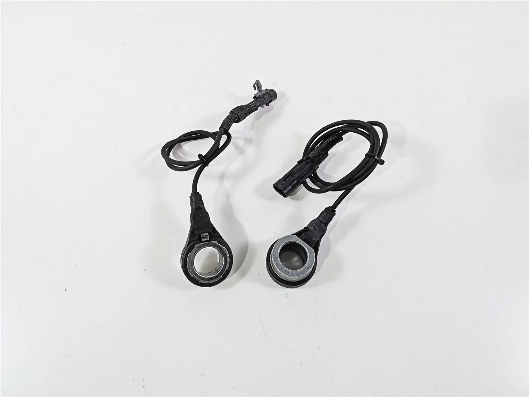 2014 Harley FXSB Softail Breakout Wheel Speed Abs Brake Sensor Set 40985-11