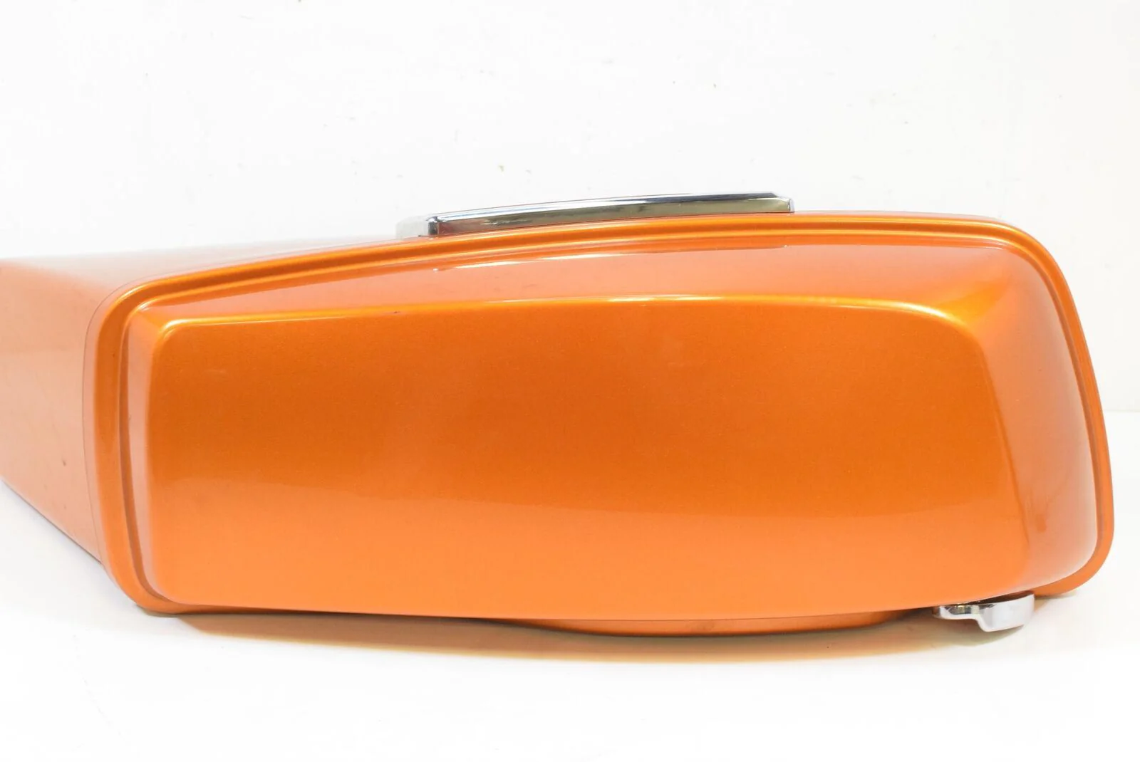 2014 Harley Touring FLHR Road King  Left Saddlebag  -Amber Whisky 90200414 - Image 7