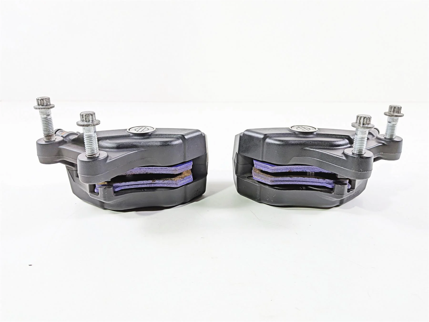 2014 Harley Touring FLHTK Electra Glide Front Brake Caliper Set 43027-08 - Image 6