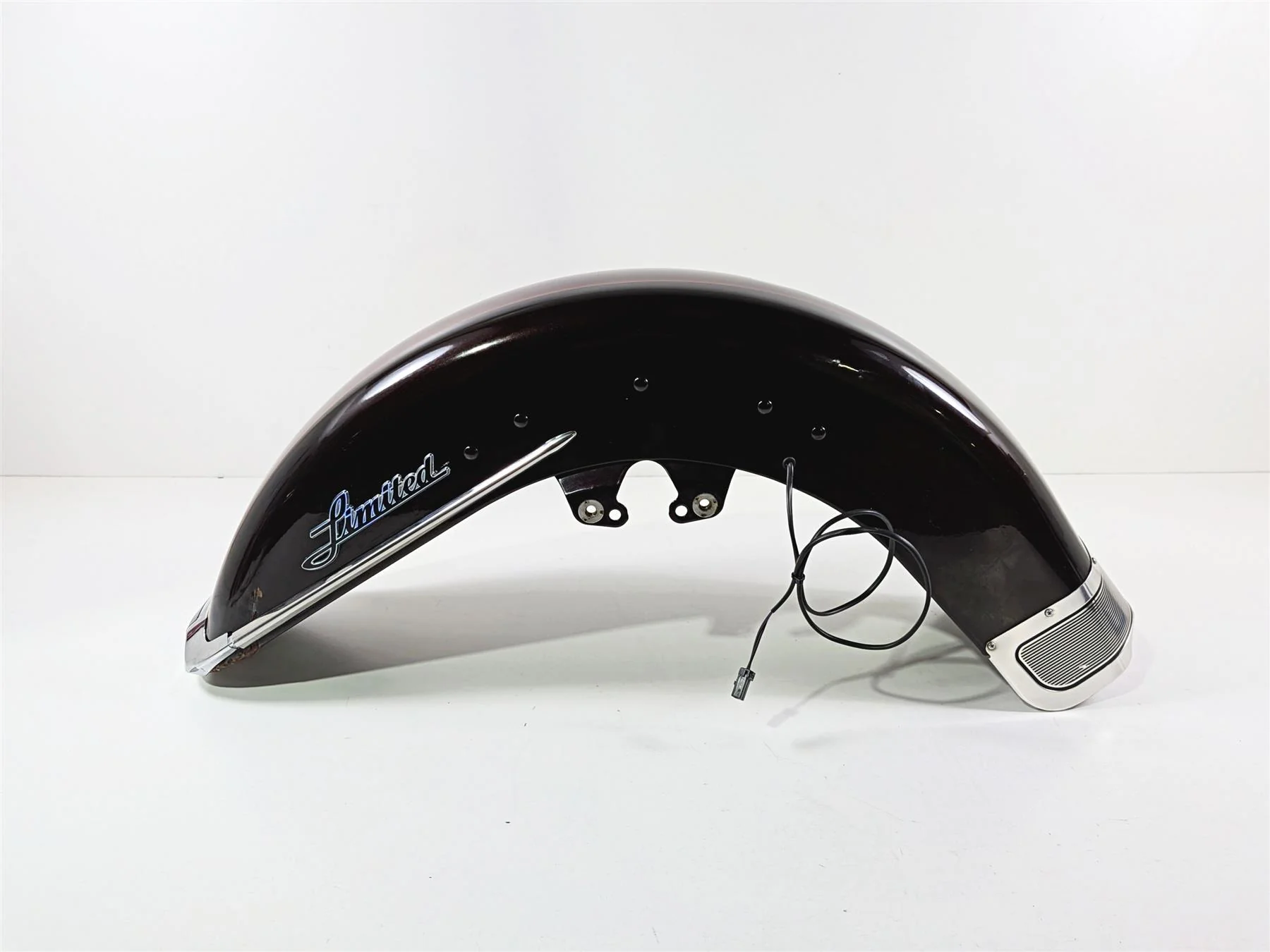 2014 Harley Touring FLHTK Electra Glide Front Fender Mysterious Red 58900032 - Image 5