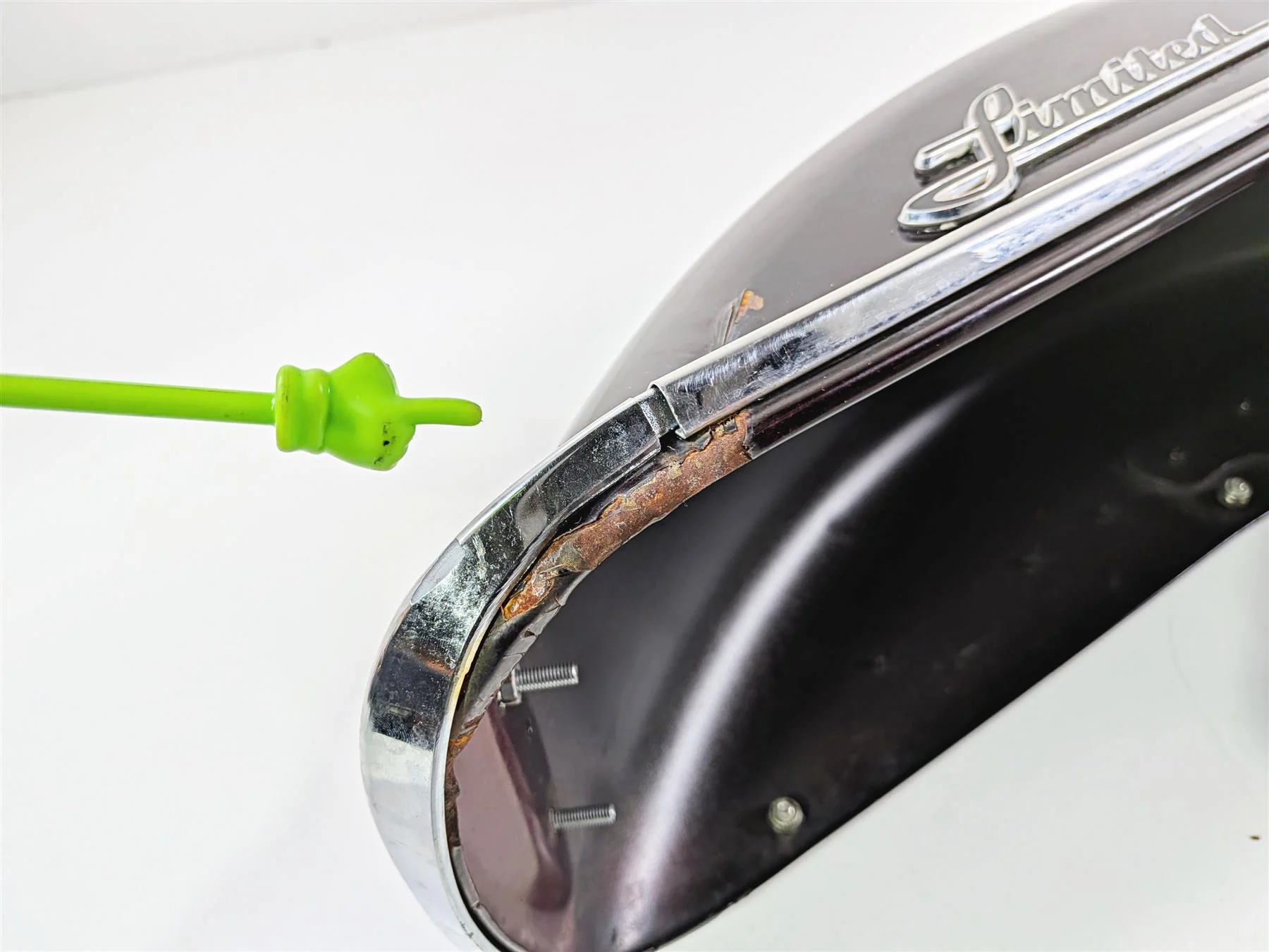 2014 Harley Touring FLHTK Electra Glide Front Fender Mysterious Red 58900032 - Image 8