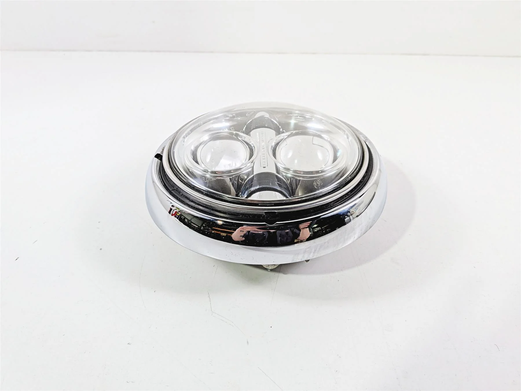 2014 Harley Touring FLHTK Electra Glide Headlight Head Light Lamp Lens 67700066 - Image 3