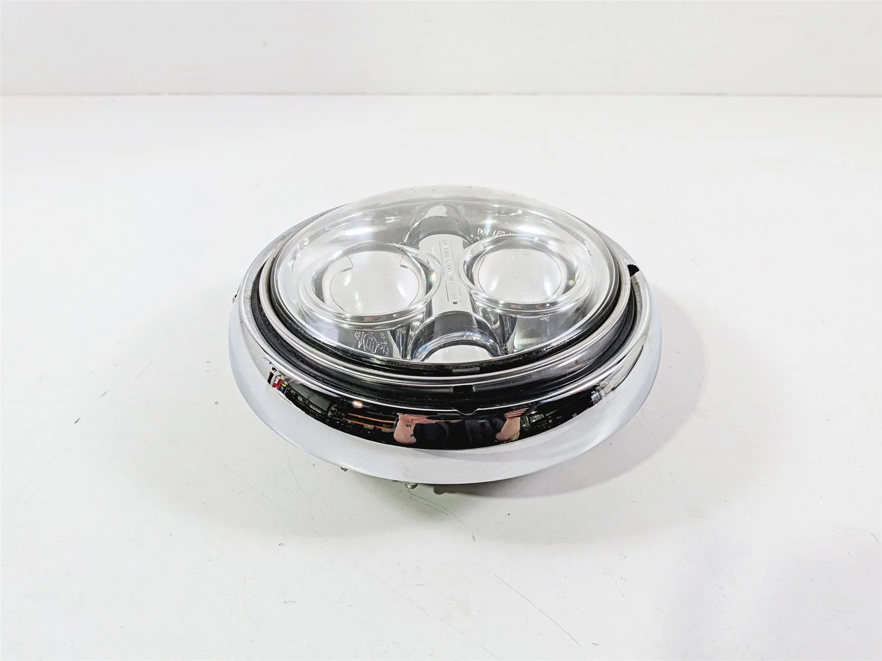 2014 Harley Touring FLHTK Electra Glide Headlight Head Light Lamp Lens 67700066 - Image 5