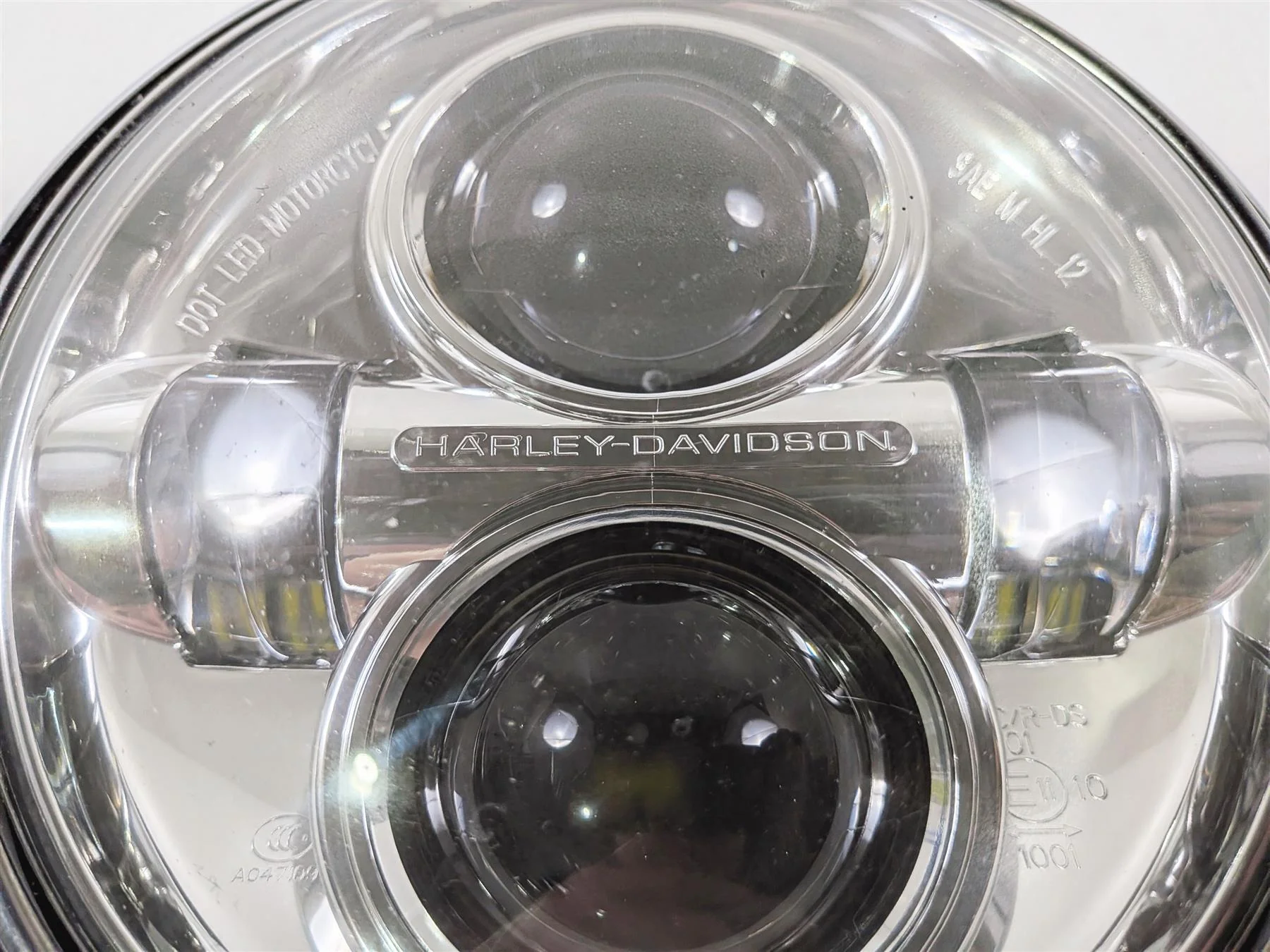 2014 Harley Touring FLHTK Electra Glide Headlight Head Light Lamp Lens 67700066 - Image 6