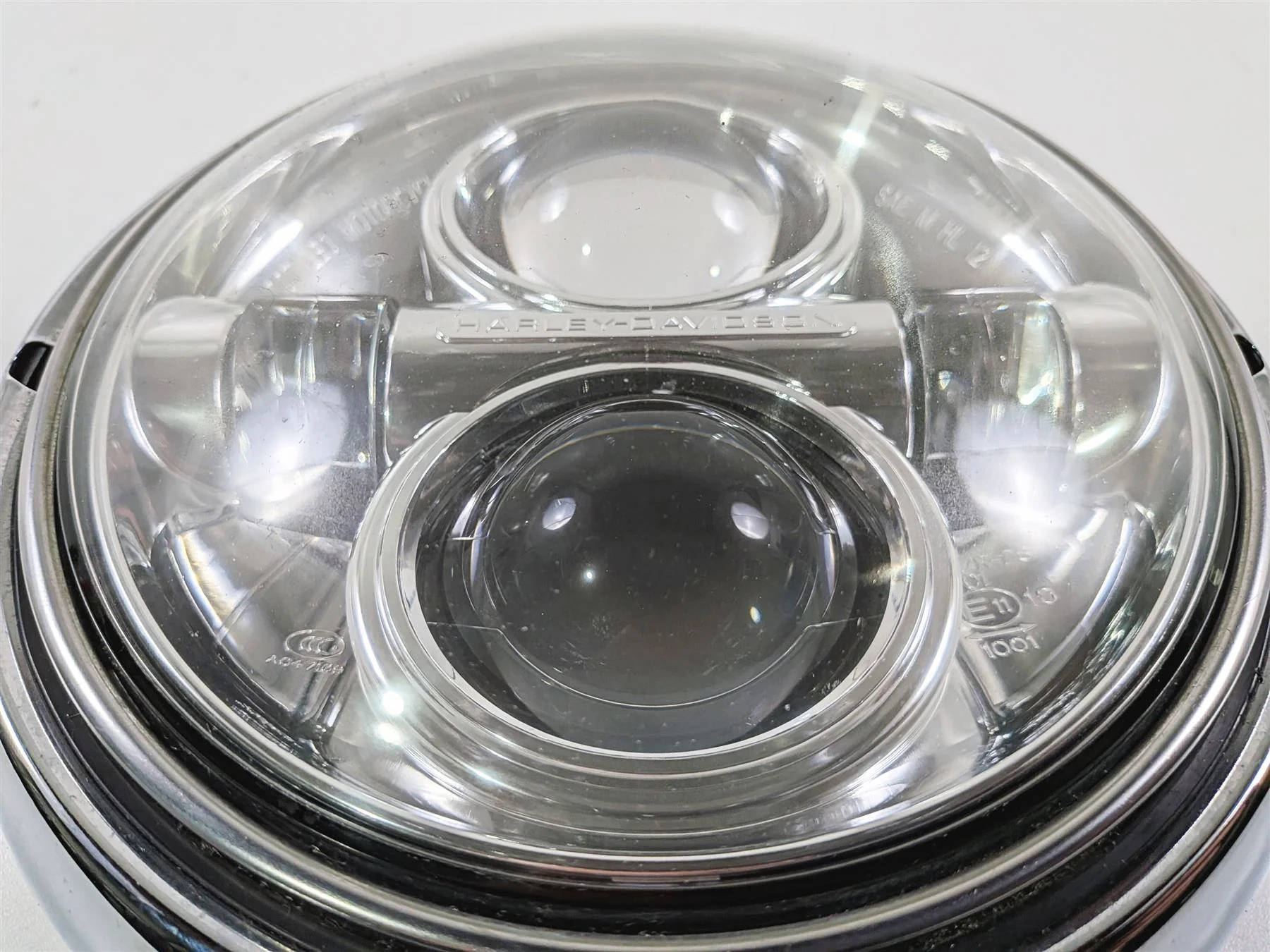 2014 Harley Touring FLHTK Electra Glide Headlight Head Light Lamp Lens 67700066 - Image 7