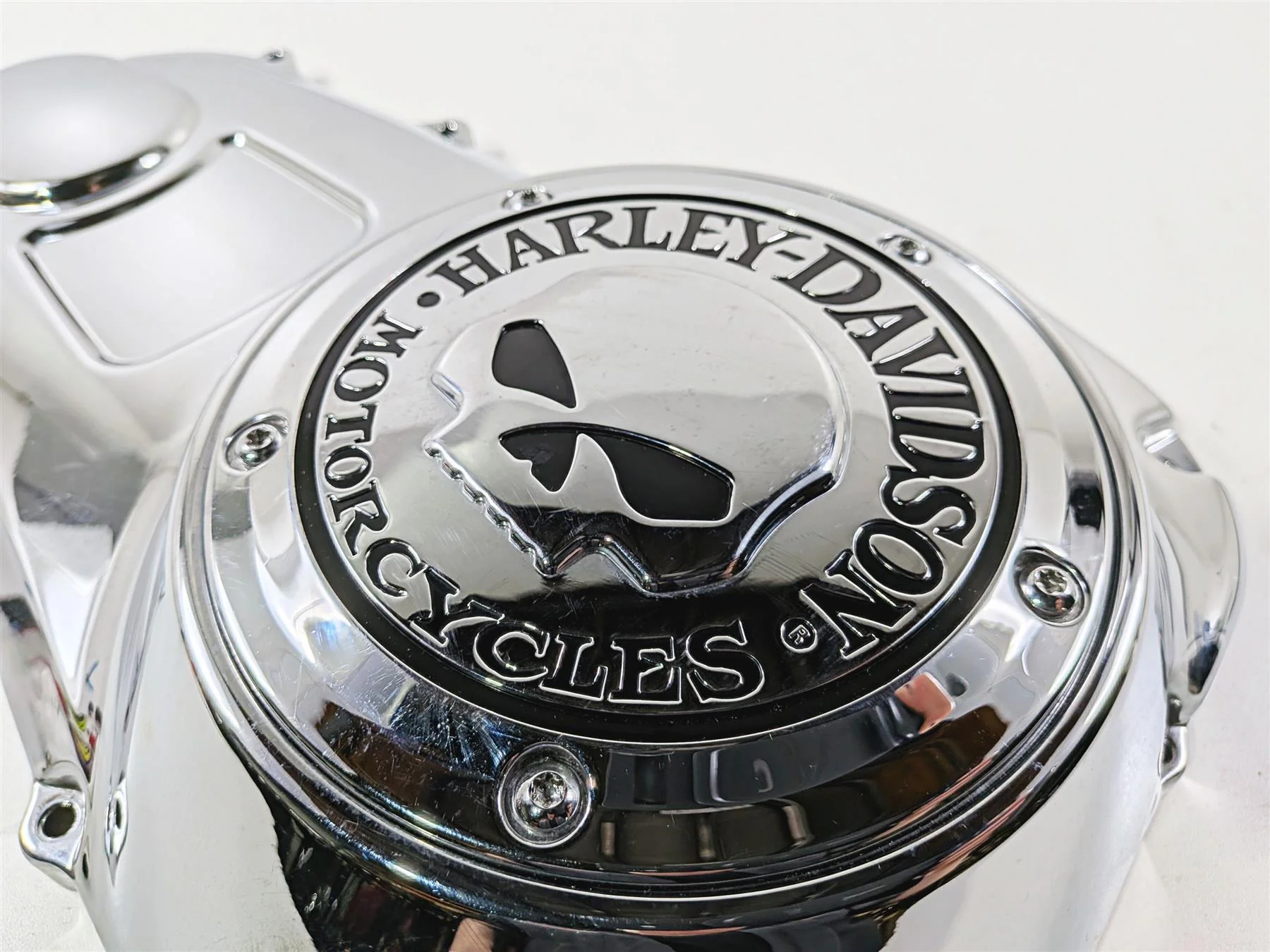 2014 Harley Touring FLHTK Electra Glide Outer Primary Clutch Cover 60685-07A - Image 7