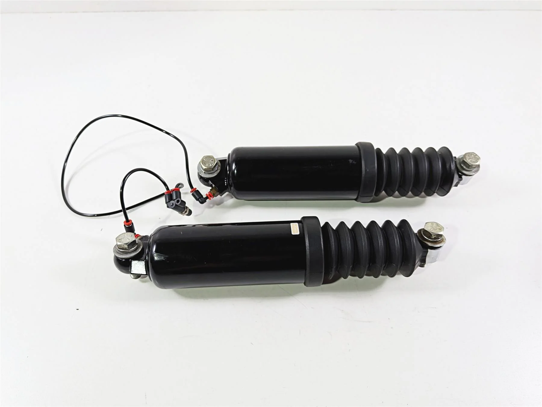 2014 Harley Touring FLHTK Electra Glide Rear Air Ride Shock Damper Set 54000036 - Image 4