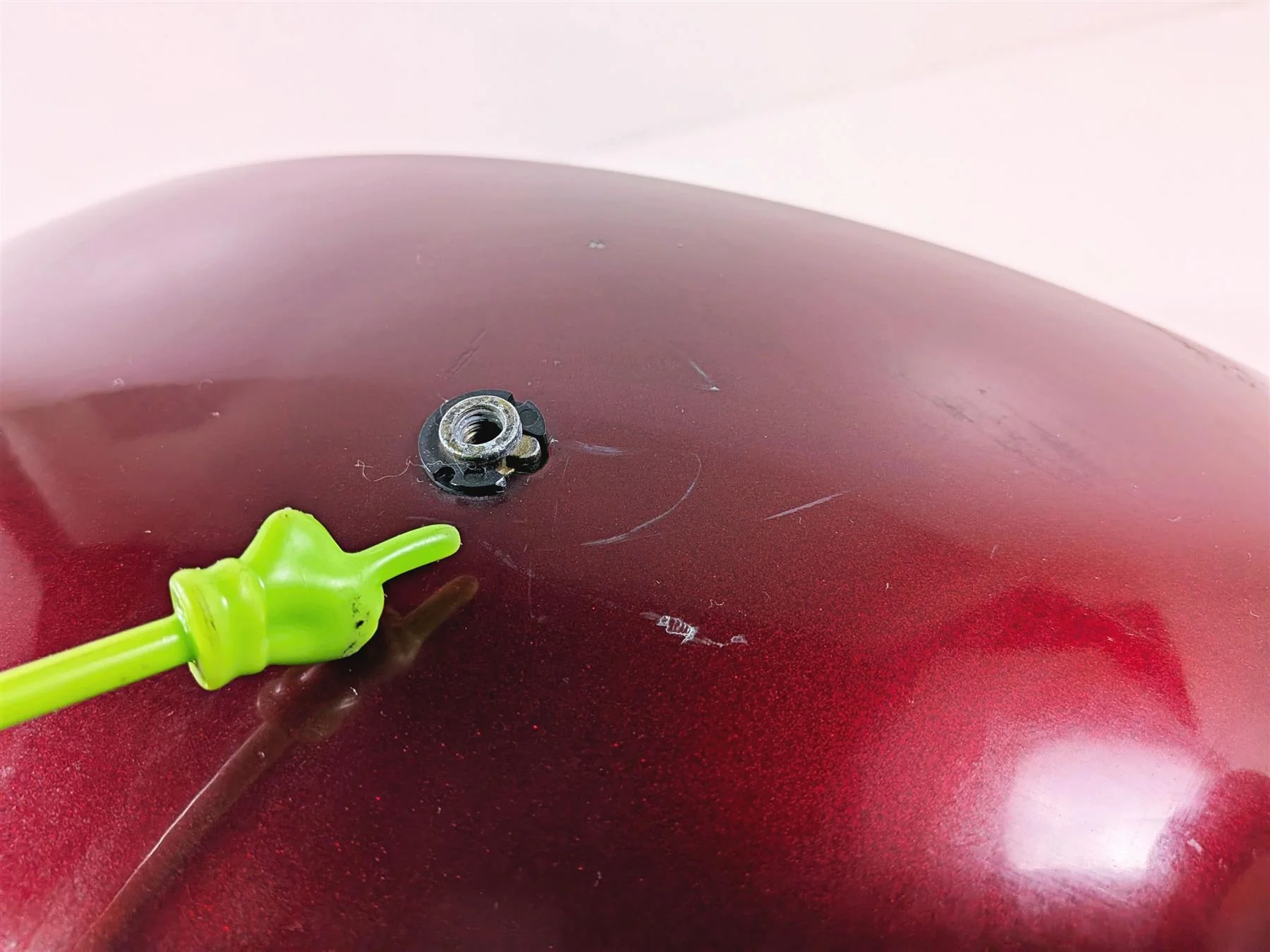 2014 Harley Touring FLHTK Electra Glide Rear Fender Mysterious Red 59500046A - Image 9